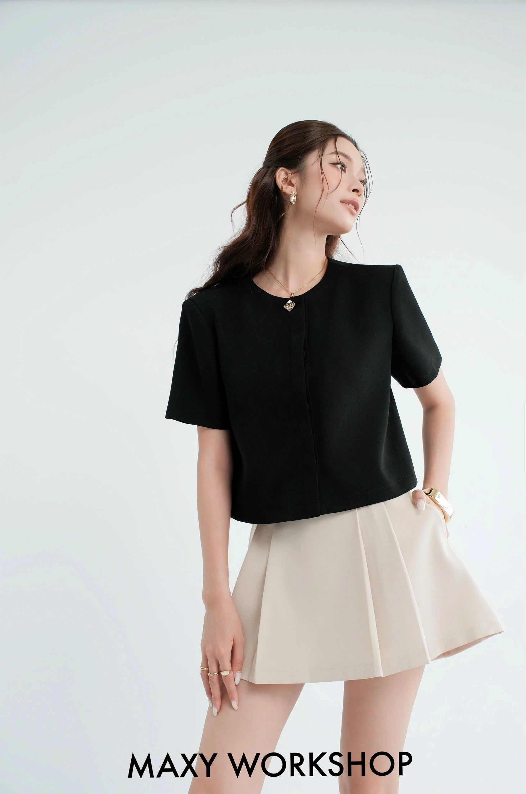 Áo Khoác MINIMAL CROP JACKET