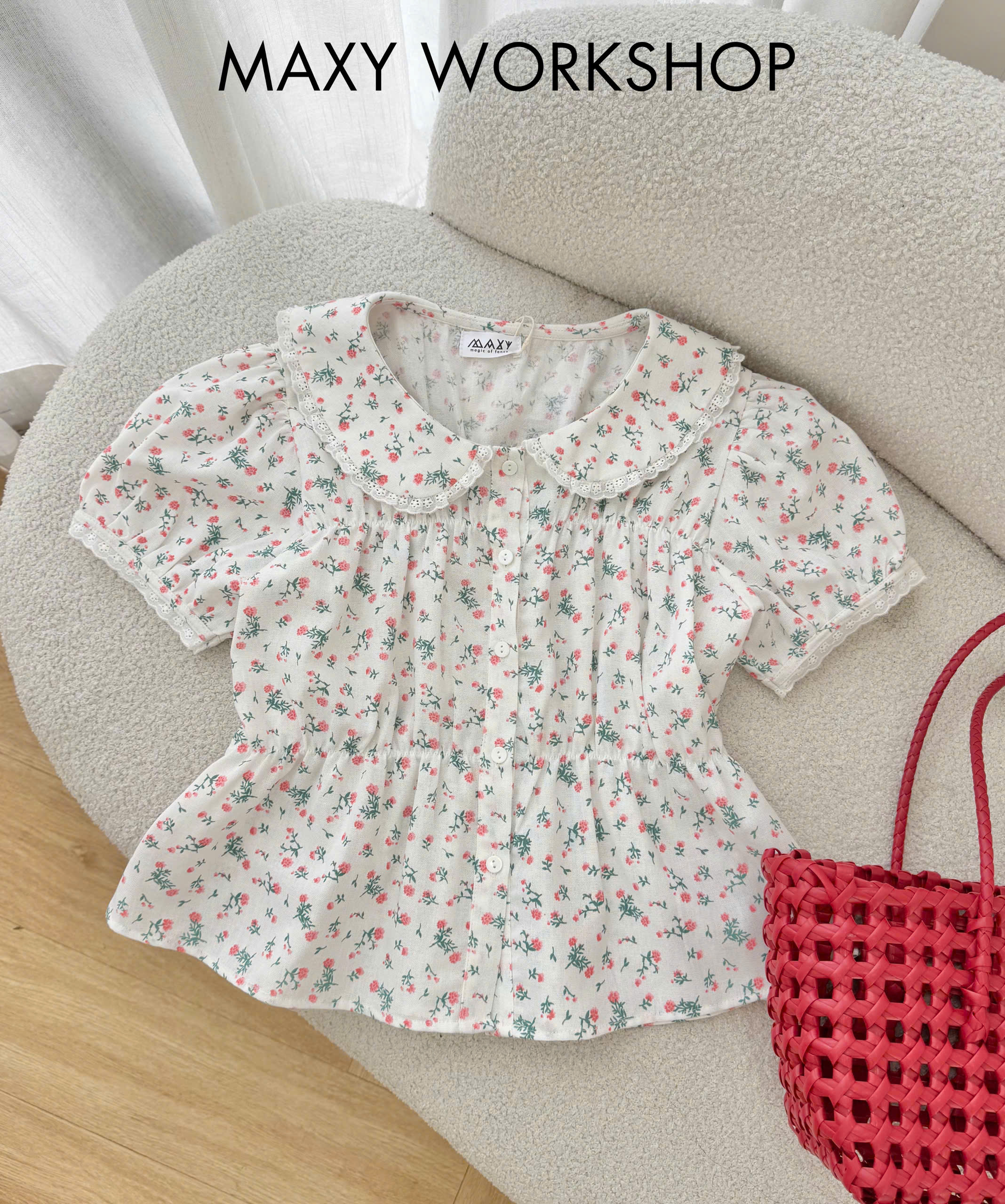 Áo Kiểu FLORAL TOP