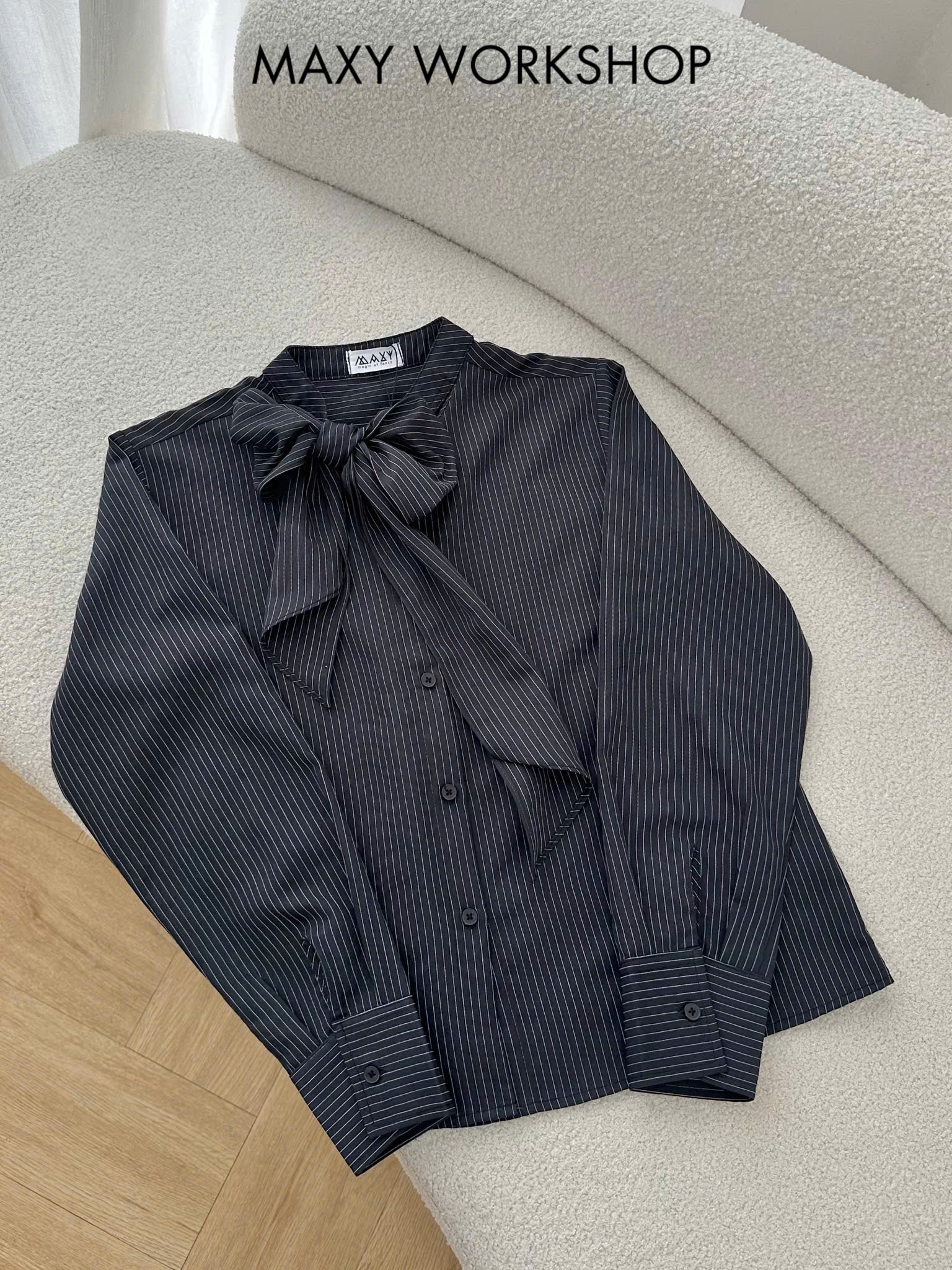 Áo Sơ mi SIDE BOW SHIRT