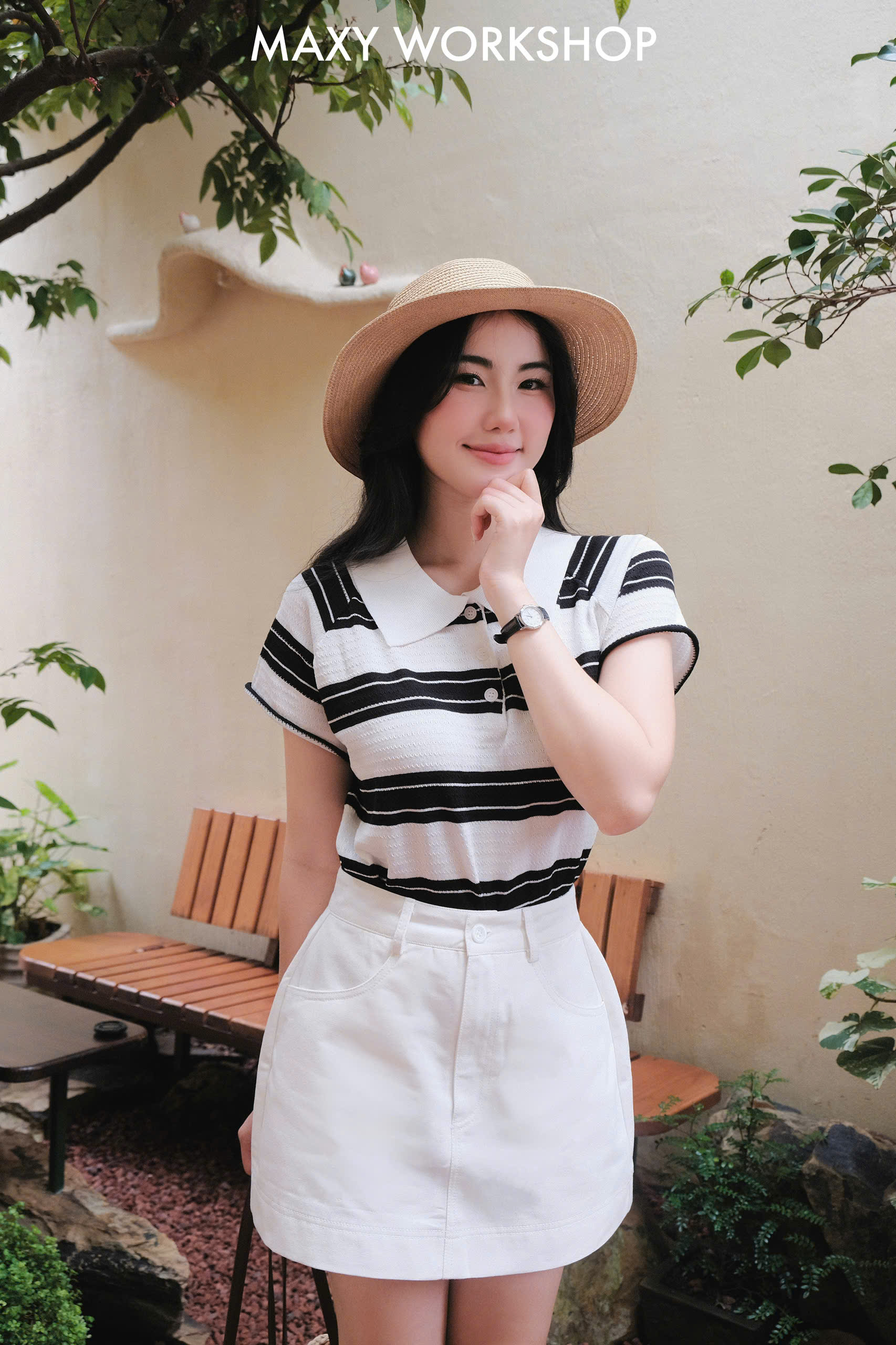 Áo dệt kim SLEEVE KNITTED TOP