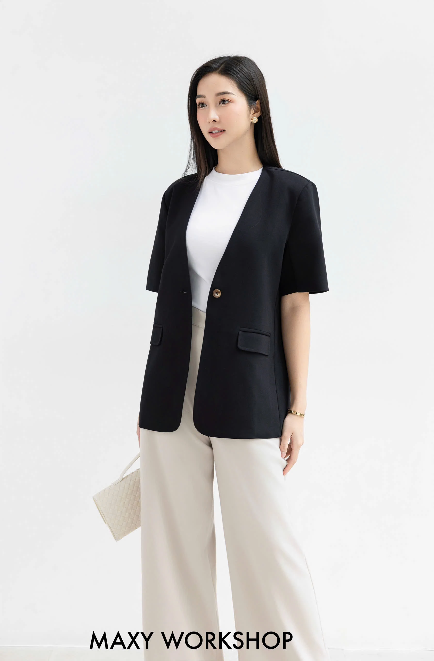 Áo khoác SHORT SLEEVE BLAZER