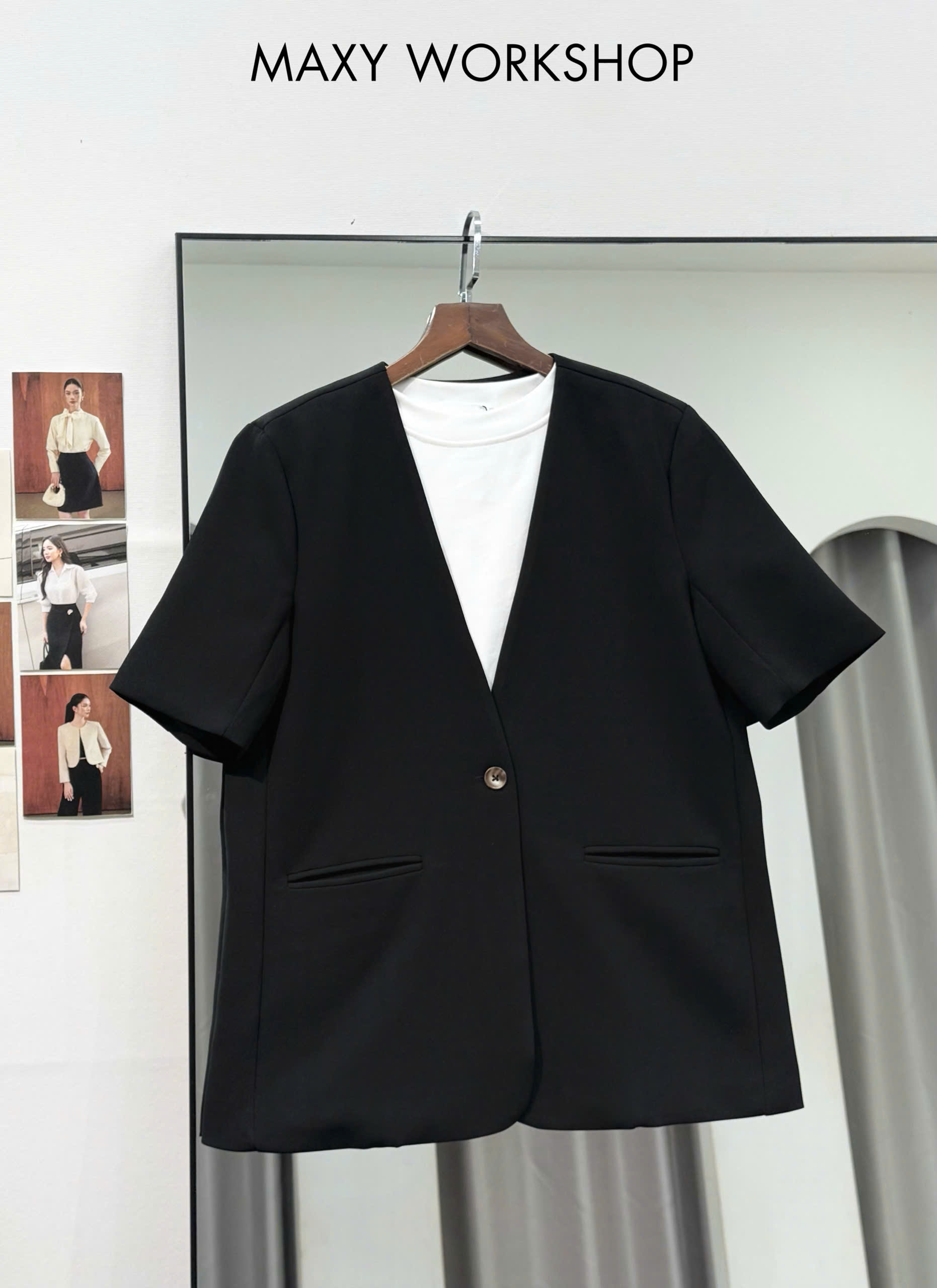 Áo khoác SHORT SLEEVE BLAZER