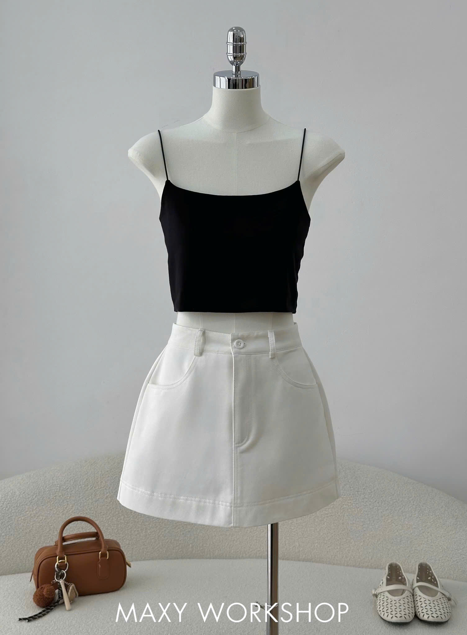 Áo thun CAMI CROPTOP