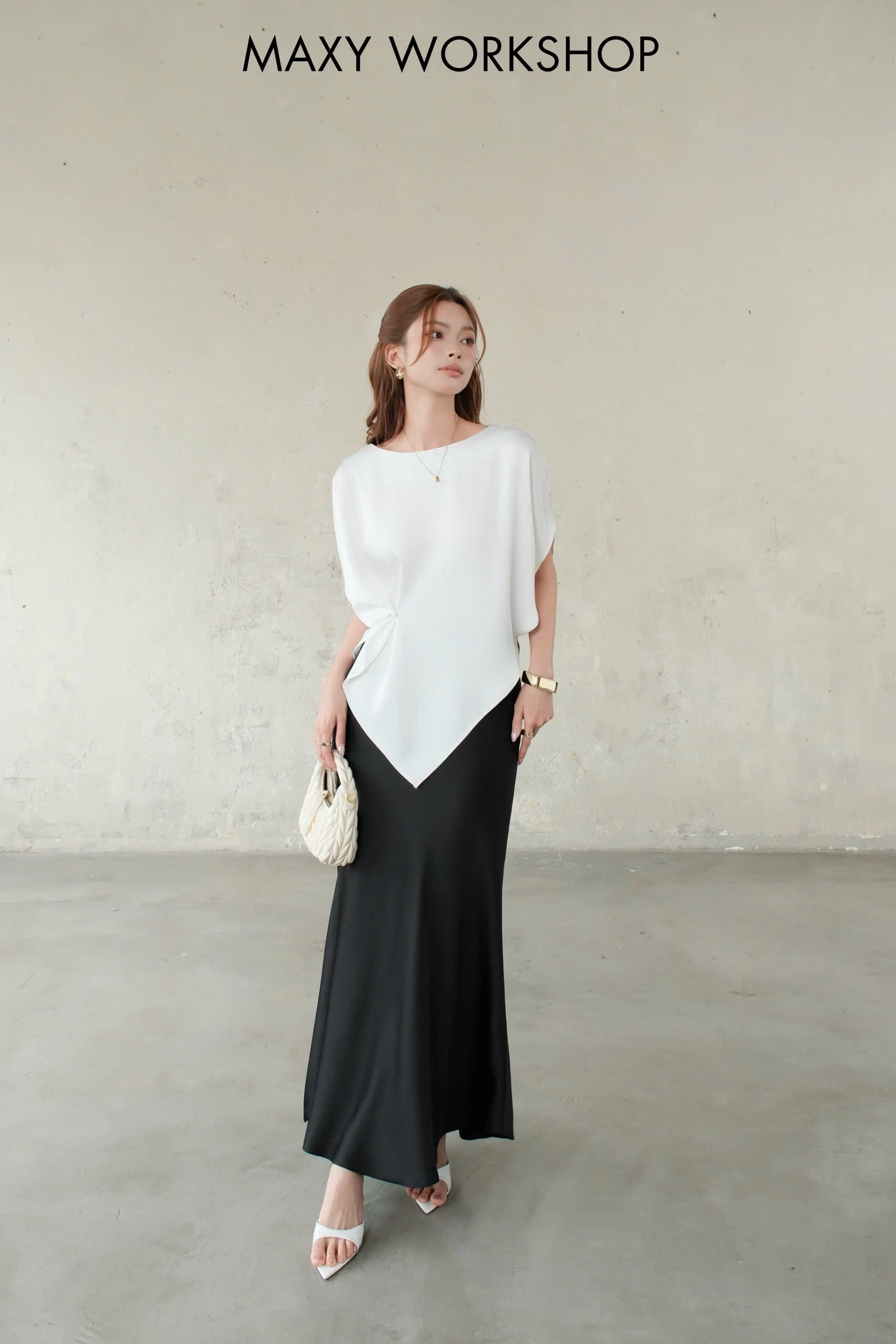 Áo kiểu COZY SILK TOP