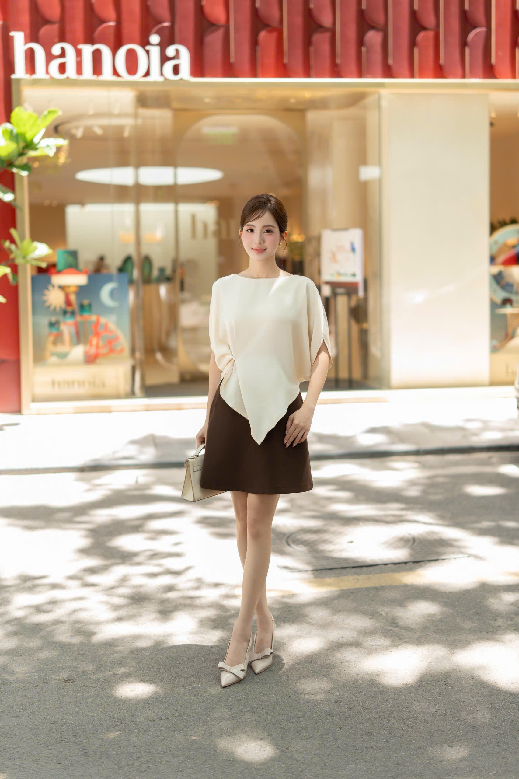 Áo kiểu COZY SILK TOP