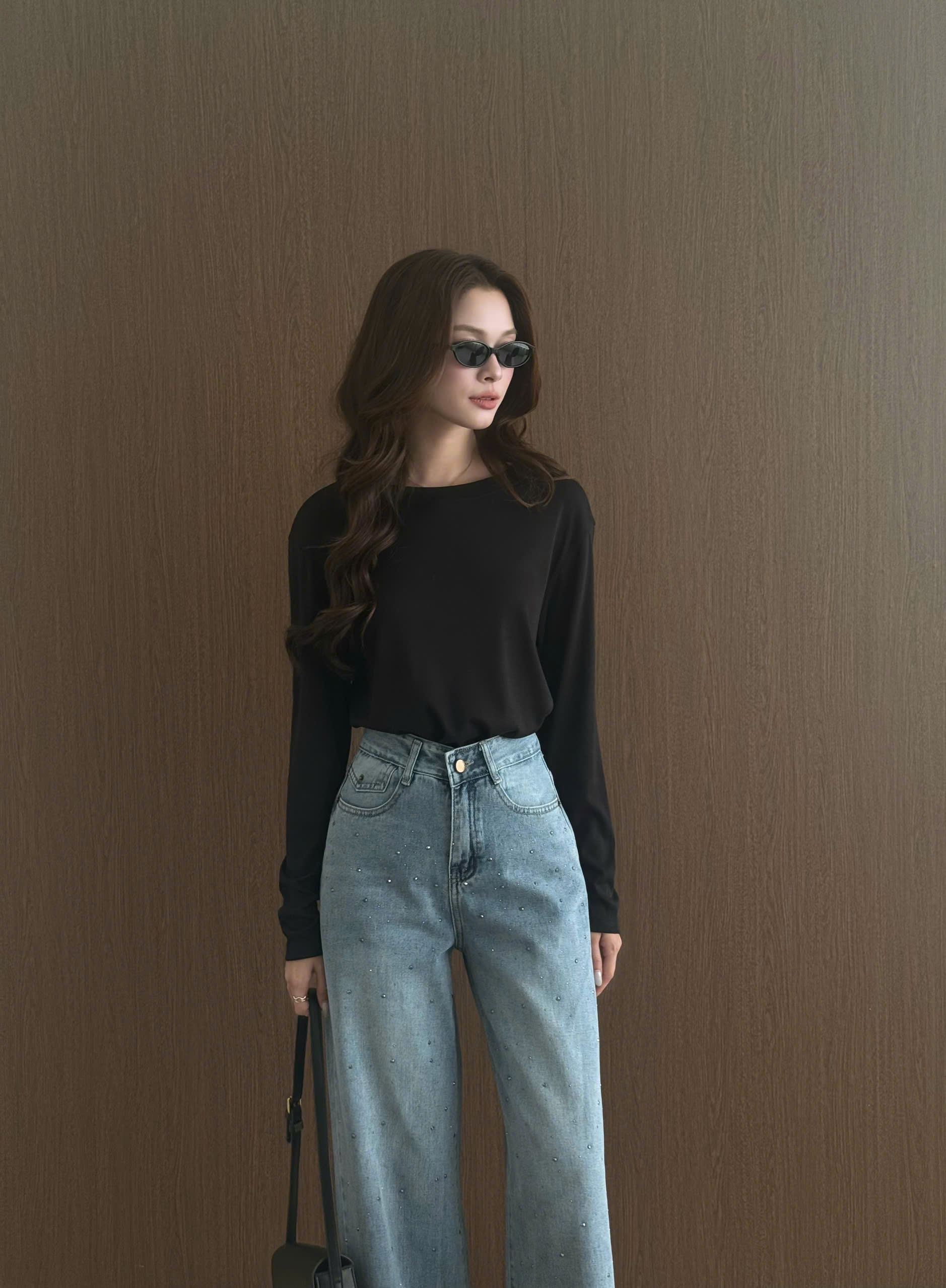 Áo kiểu LONG KNIT TOP