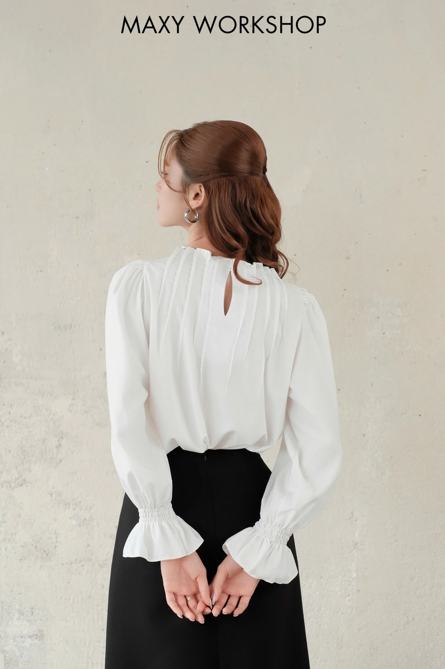 Áo kiểu PLEATED SHIRT