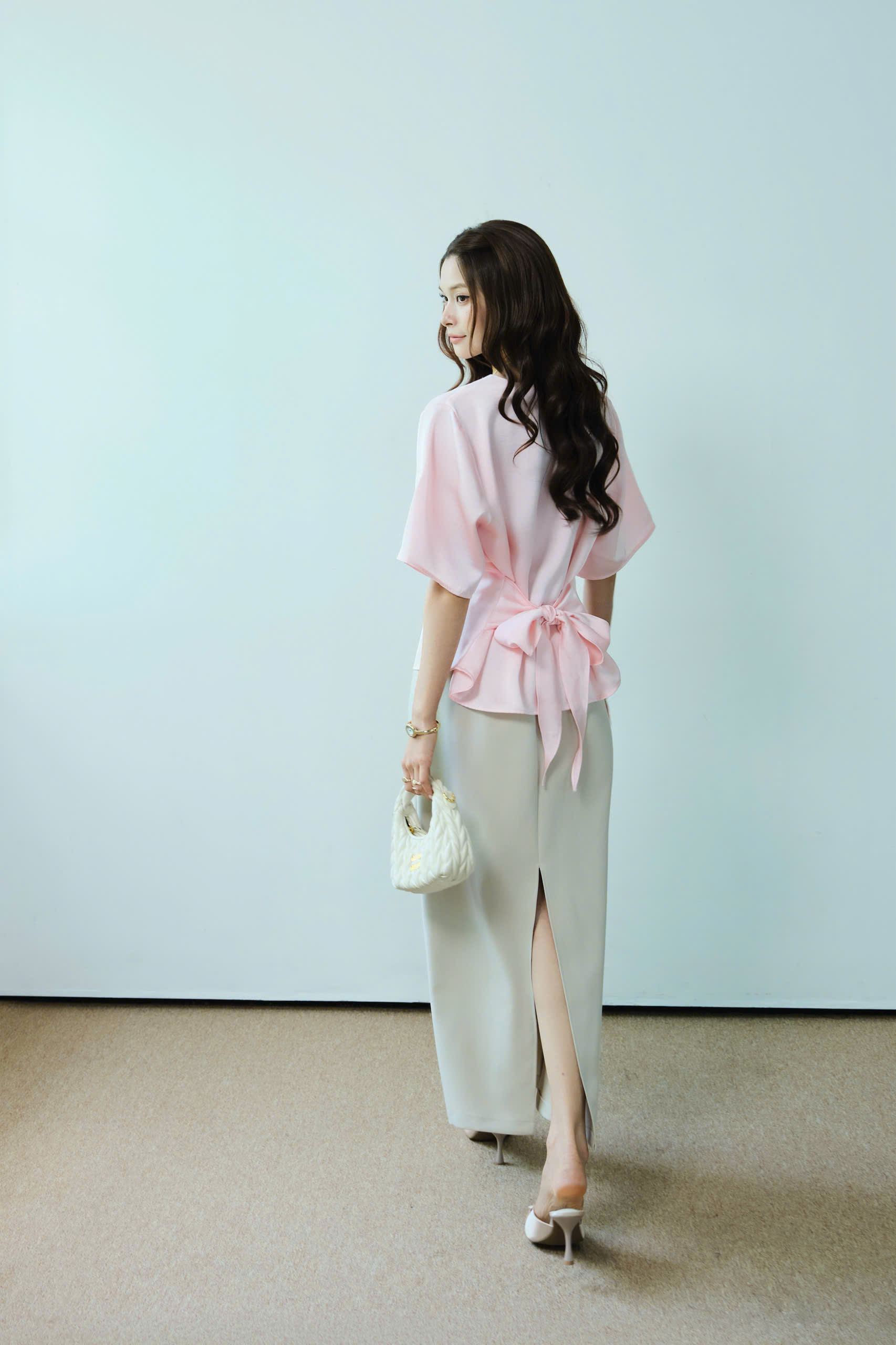 Áo kiểu WRAP TOP