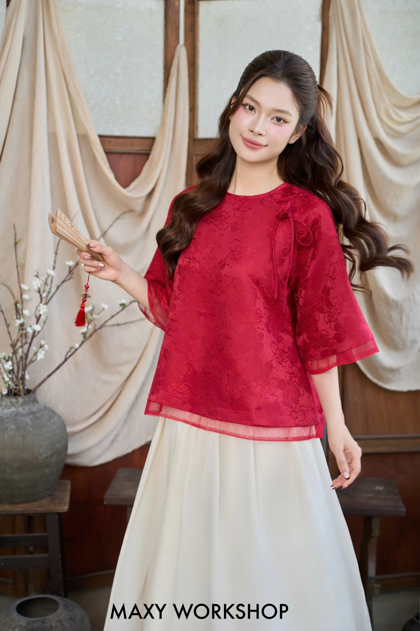 Chân váy dài CLOUDY SKIRT Tết 2026