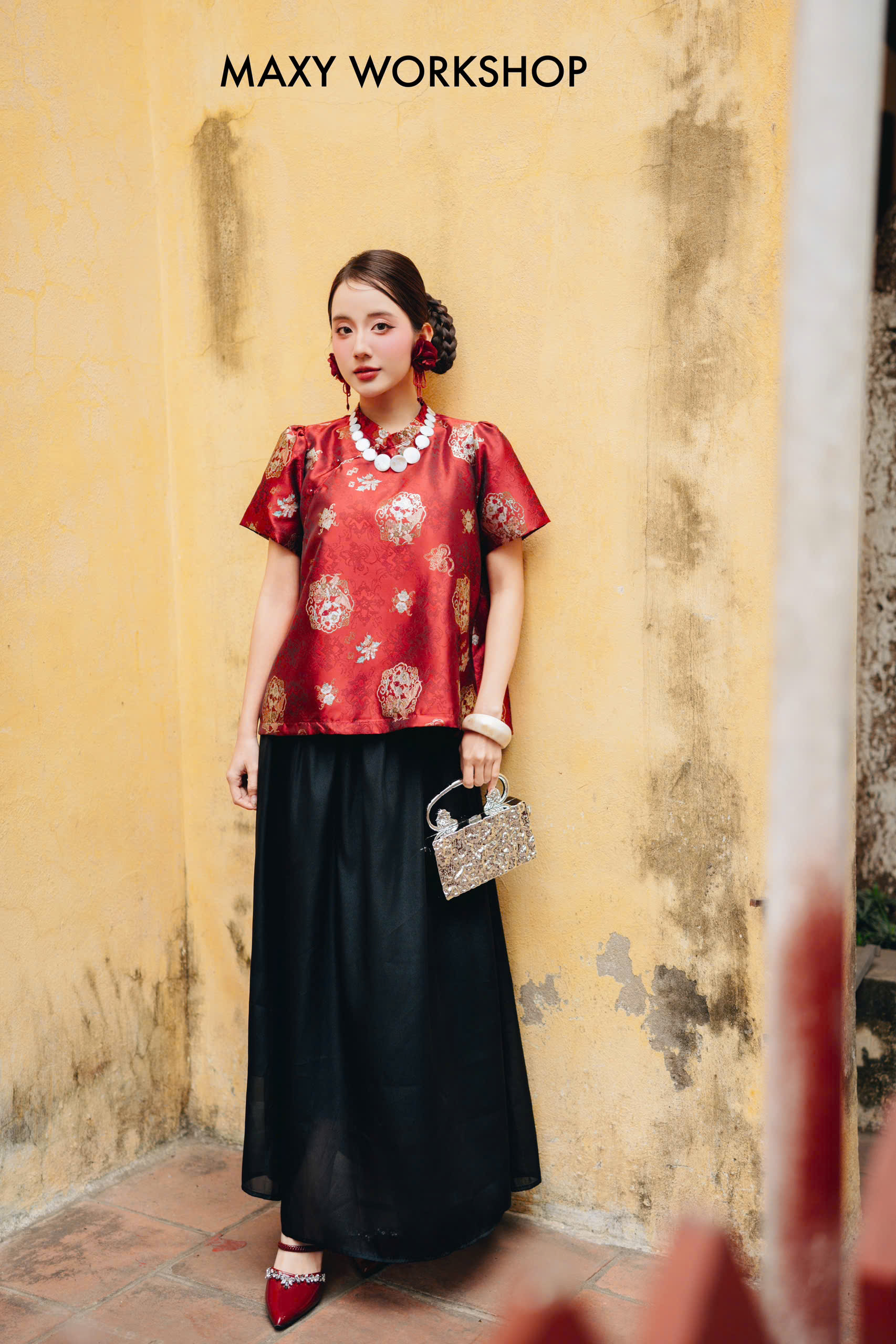 Chân váy dài CLOUDY SKIRT Tết 2026