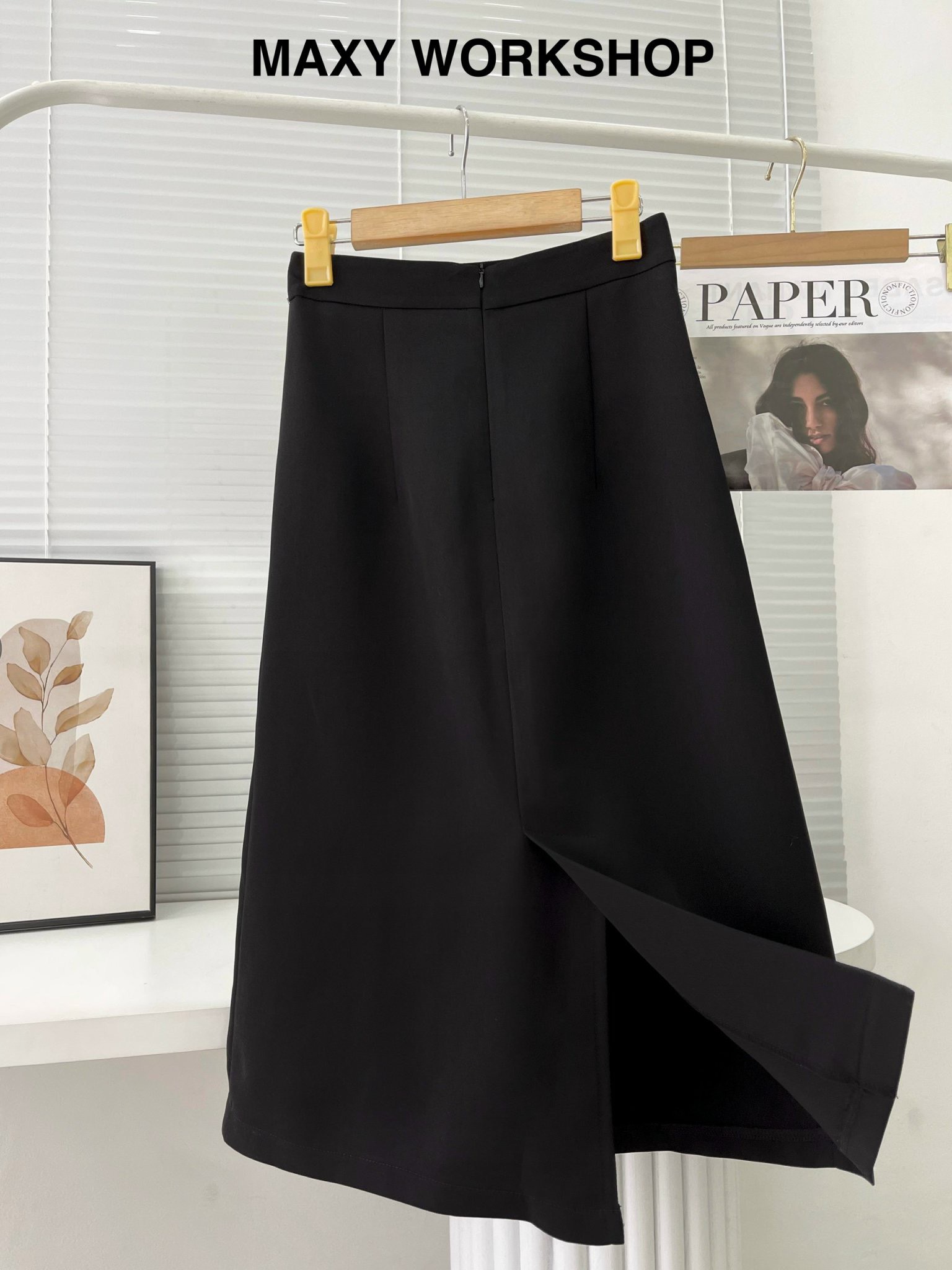 Chân váy dài CUT BACK SKIRT