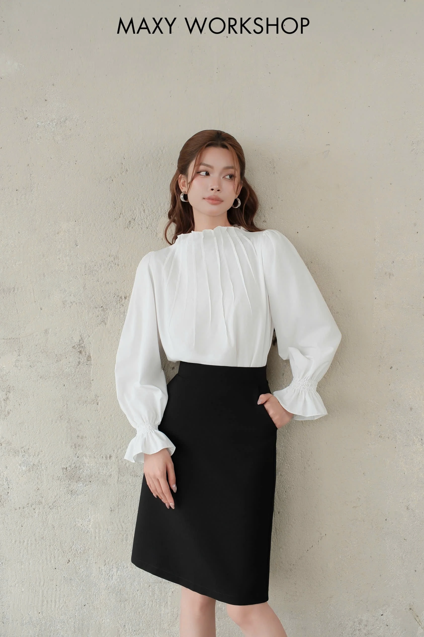 Chân váy lửng MUSE MIDI SKIRT