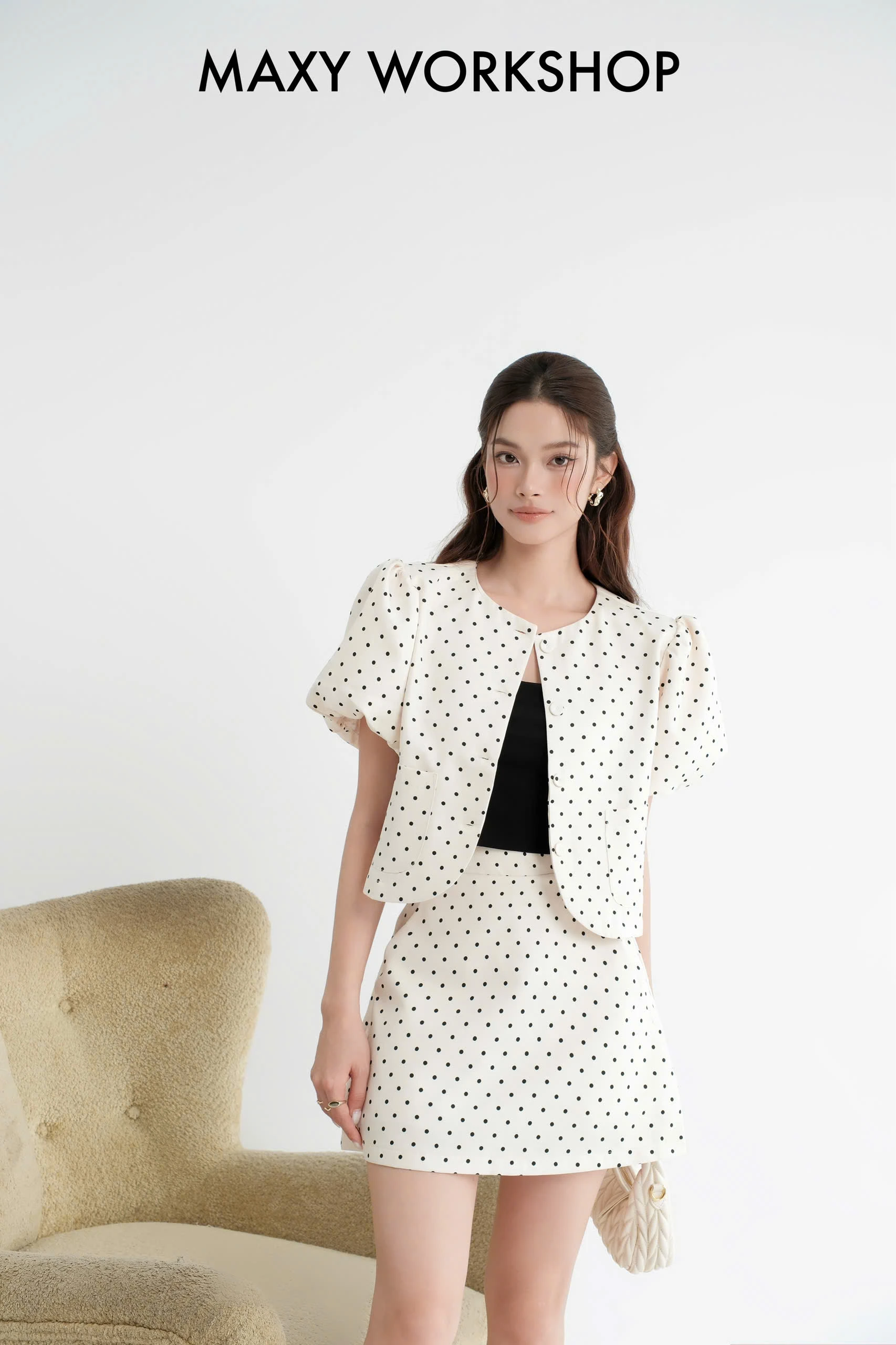 Chân váy POLKA DOT SKIRT