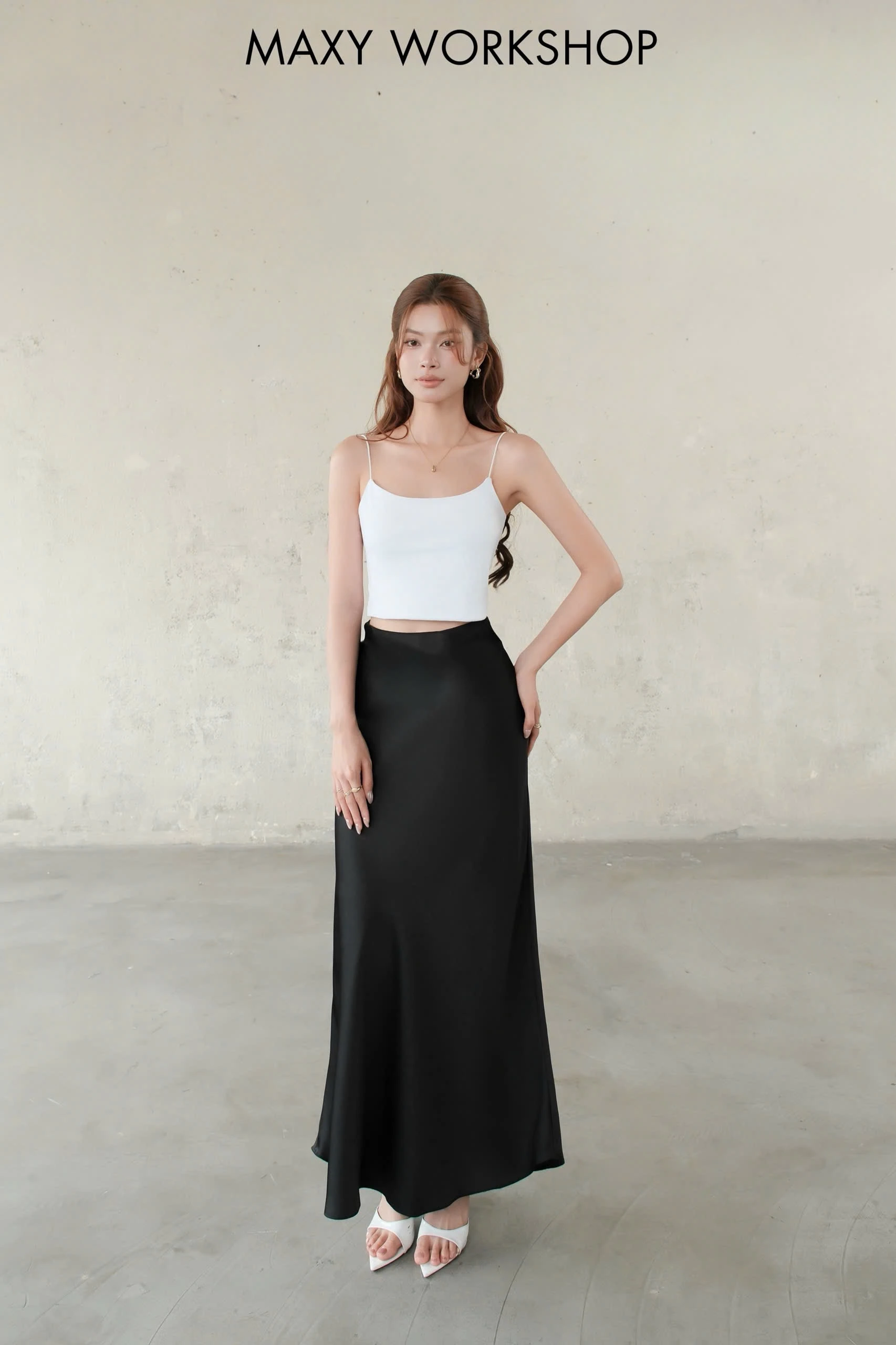 Chân váy dài SILK CLASSY SKIRT