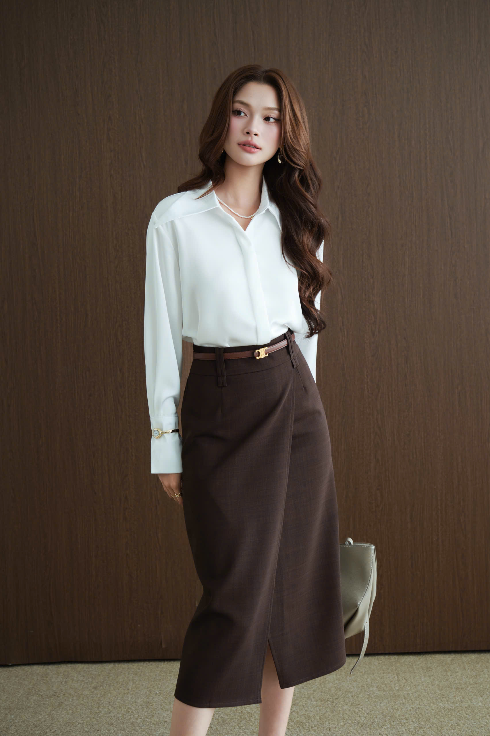 Chân váy dài LONG WRAP SKIRT