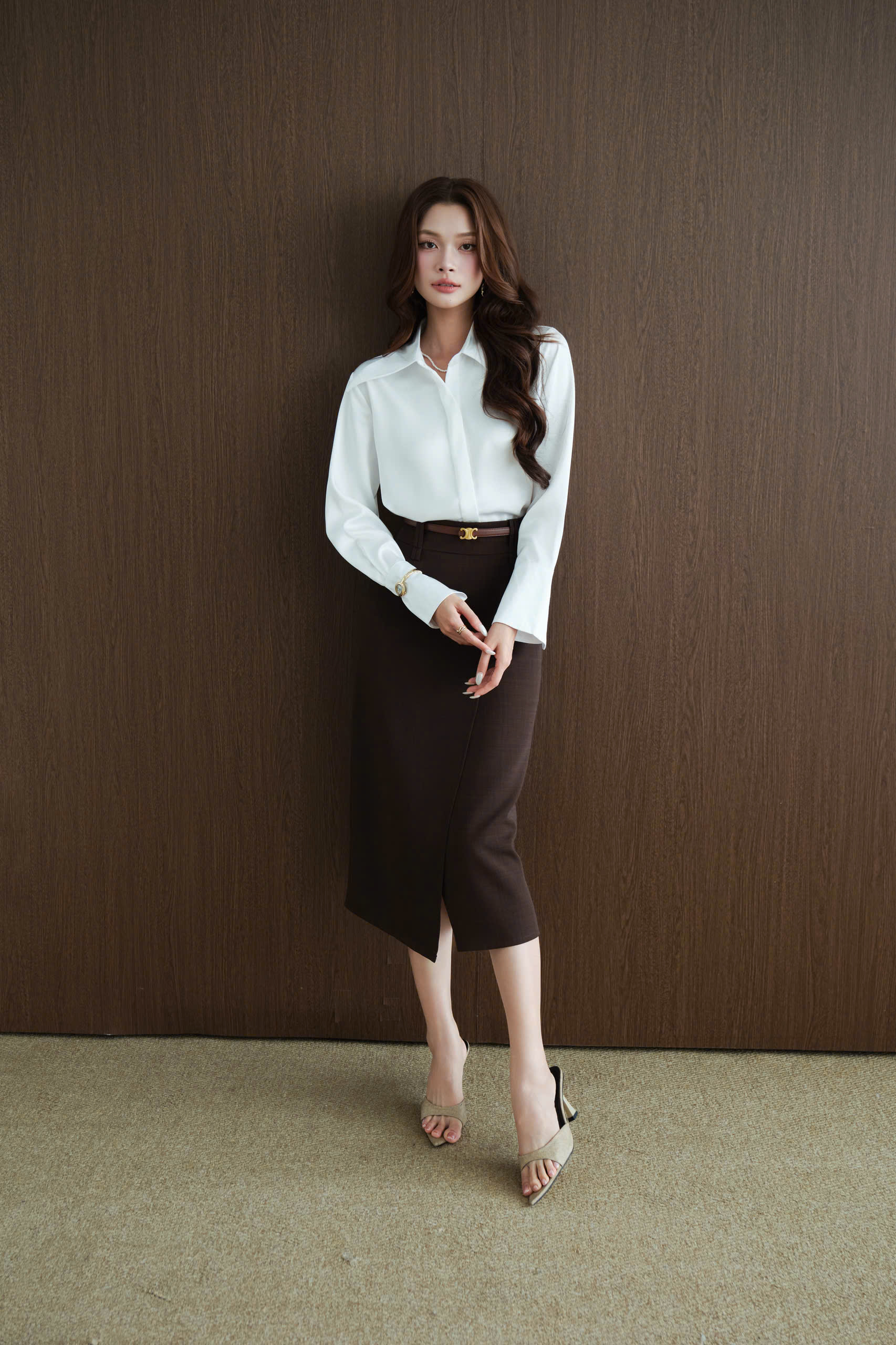 Chân váy dài LONG WRAP SKIRT
