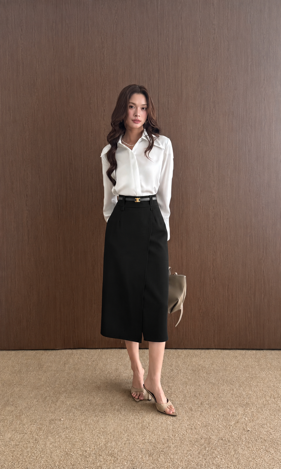 Chân váy dài LONG WRAP SKIRT
