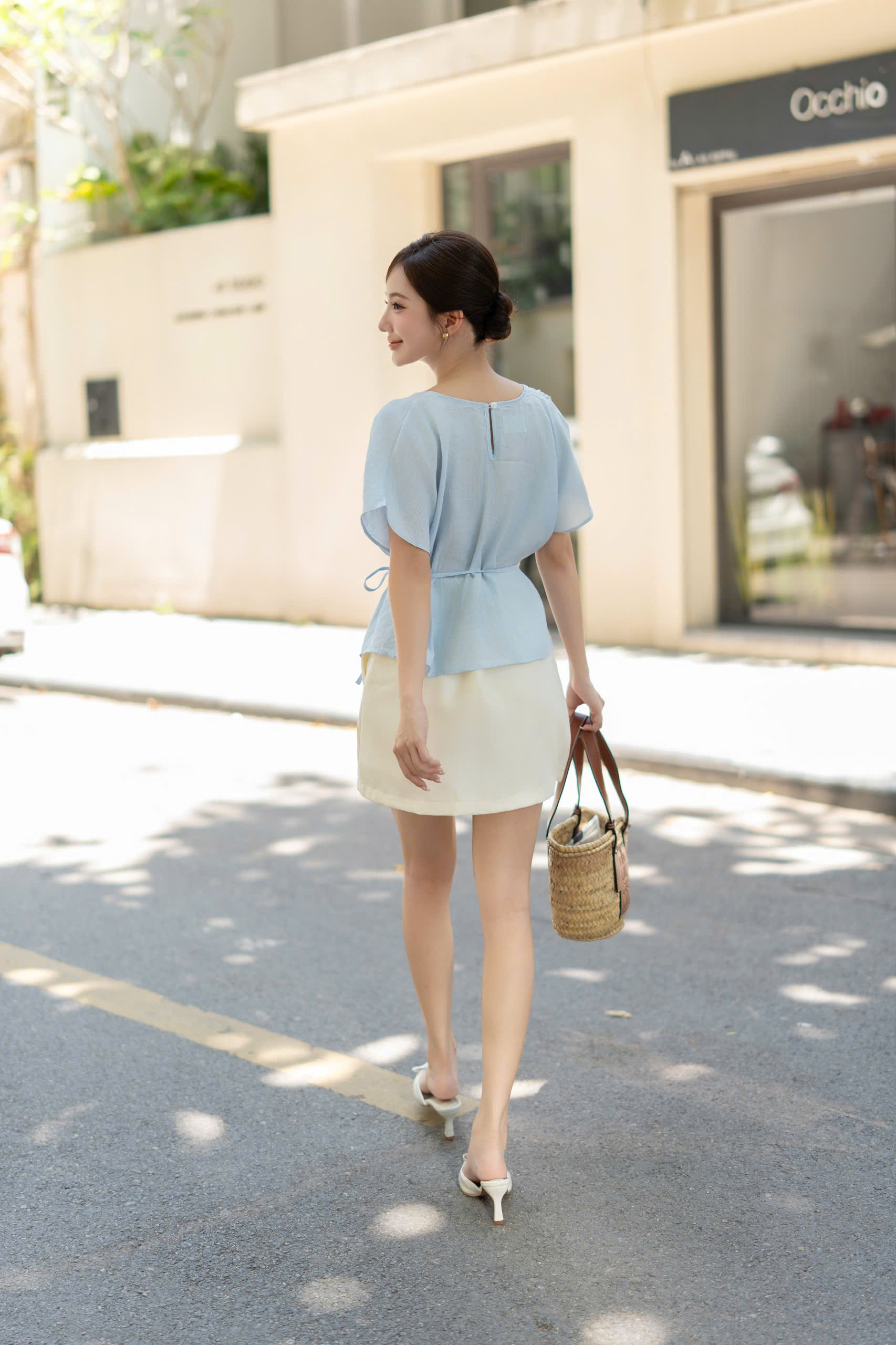Chân váy ngắn IVORY WHITE SKIRT