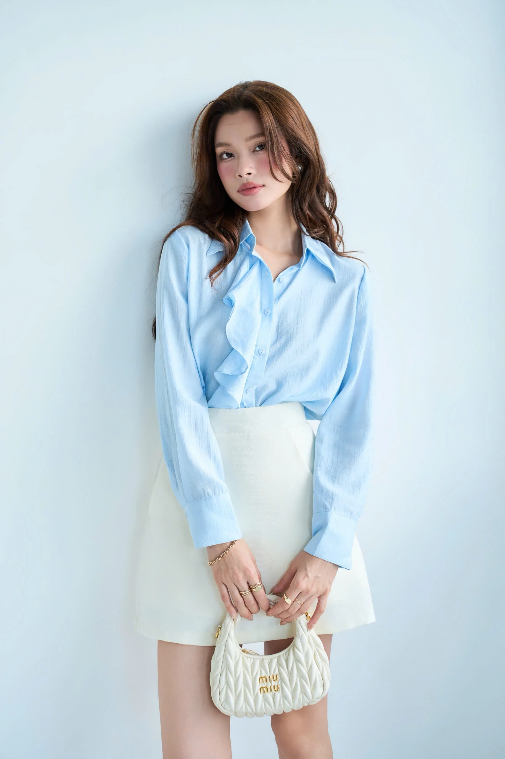 Chân váy ngắn IVORY WHITE SKIRT