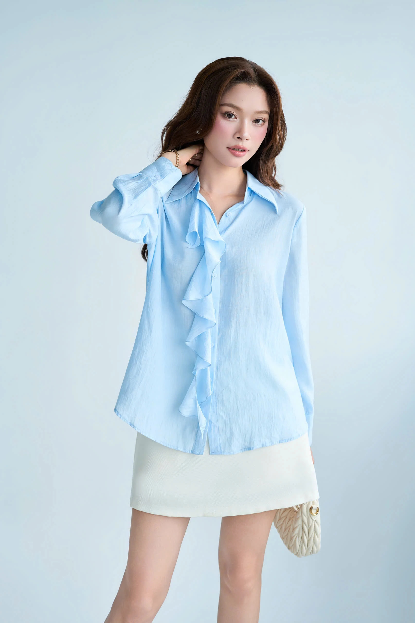 Chân váy ngắn IVORY WHITE SKIRT