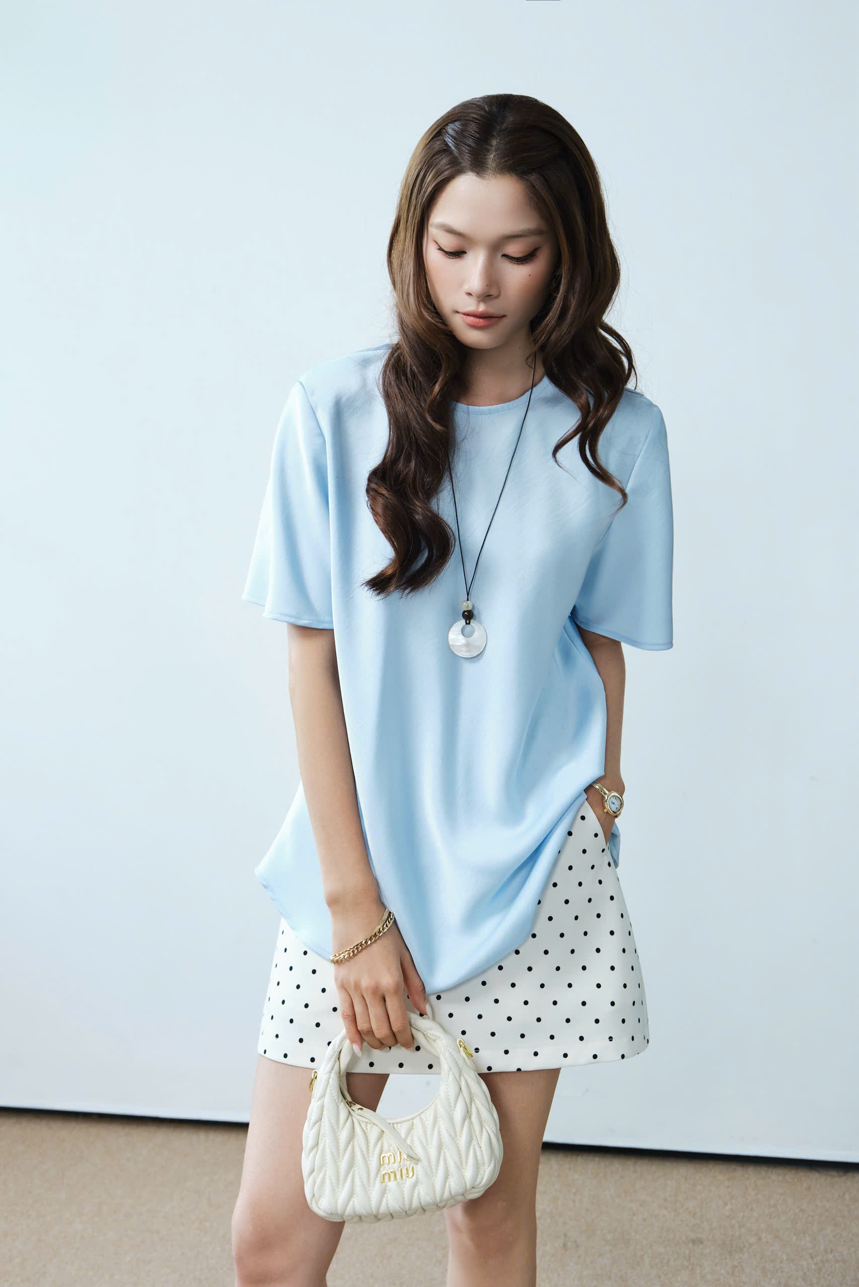 Chân váy ngắn POLKA DOT SKIRT