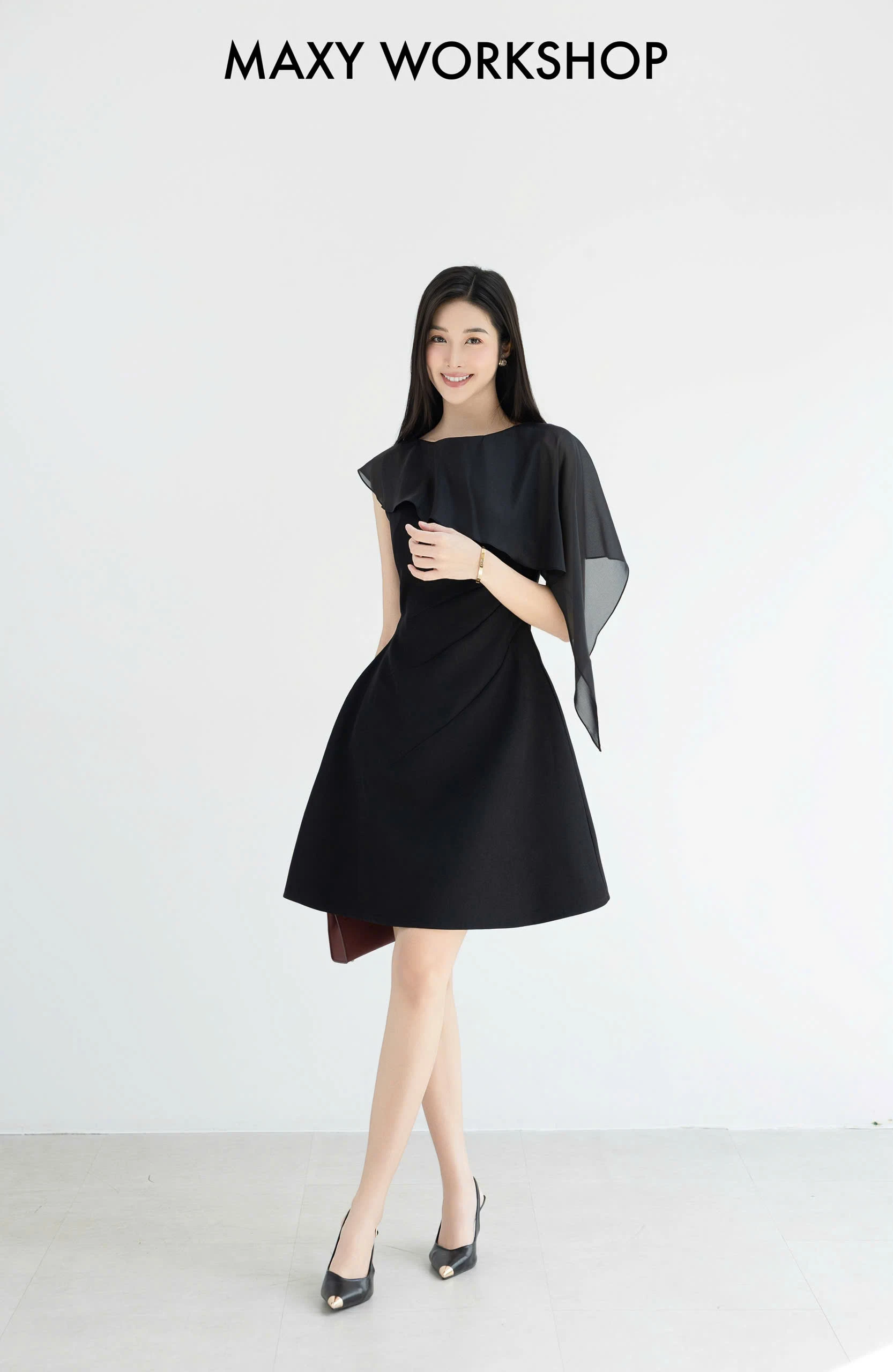Đầm MIX-SHEER DRESS