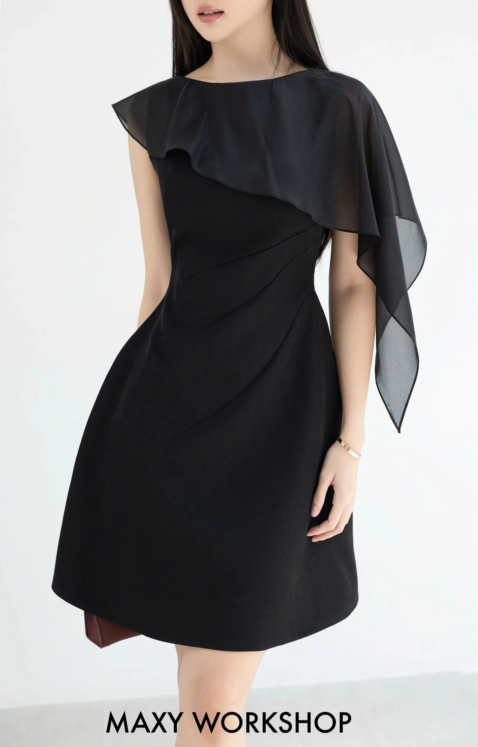 Đầm MIX-SHEER DRESS