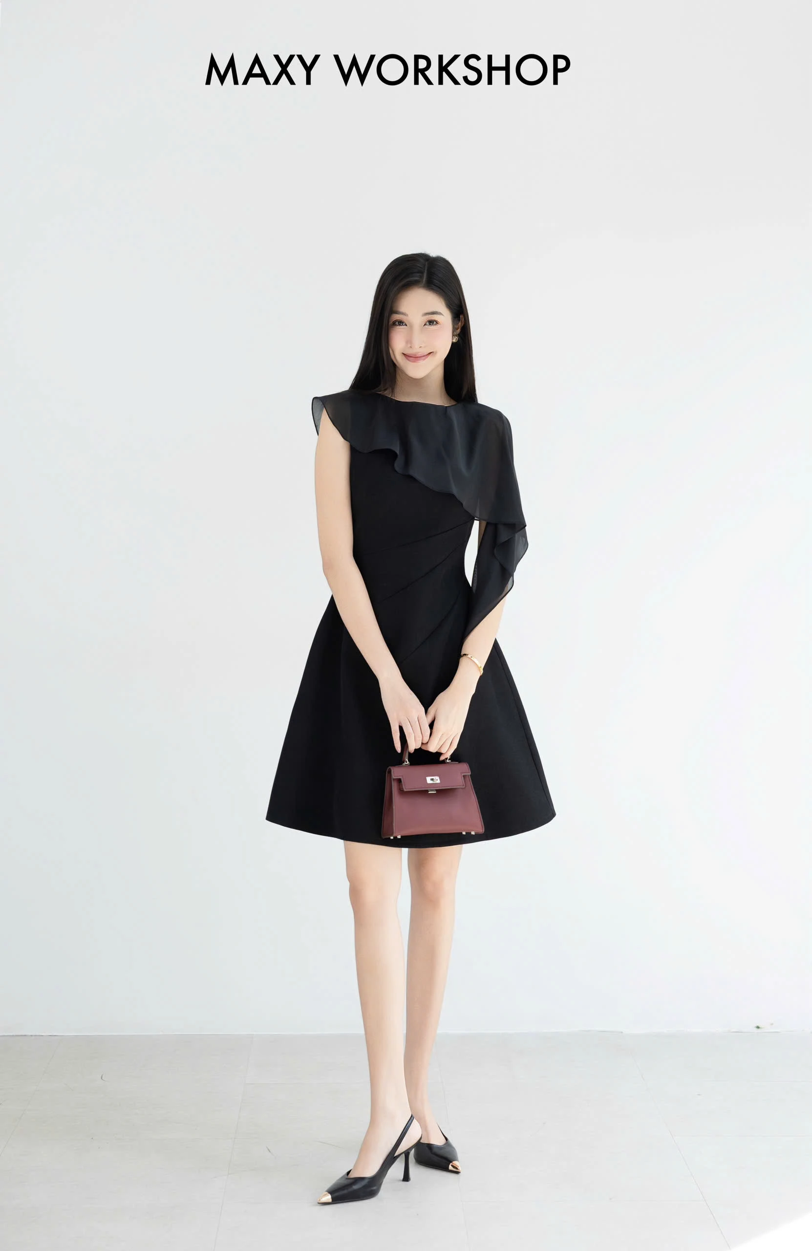 Đầm MIX-SHEER DRESS