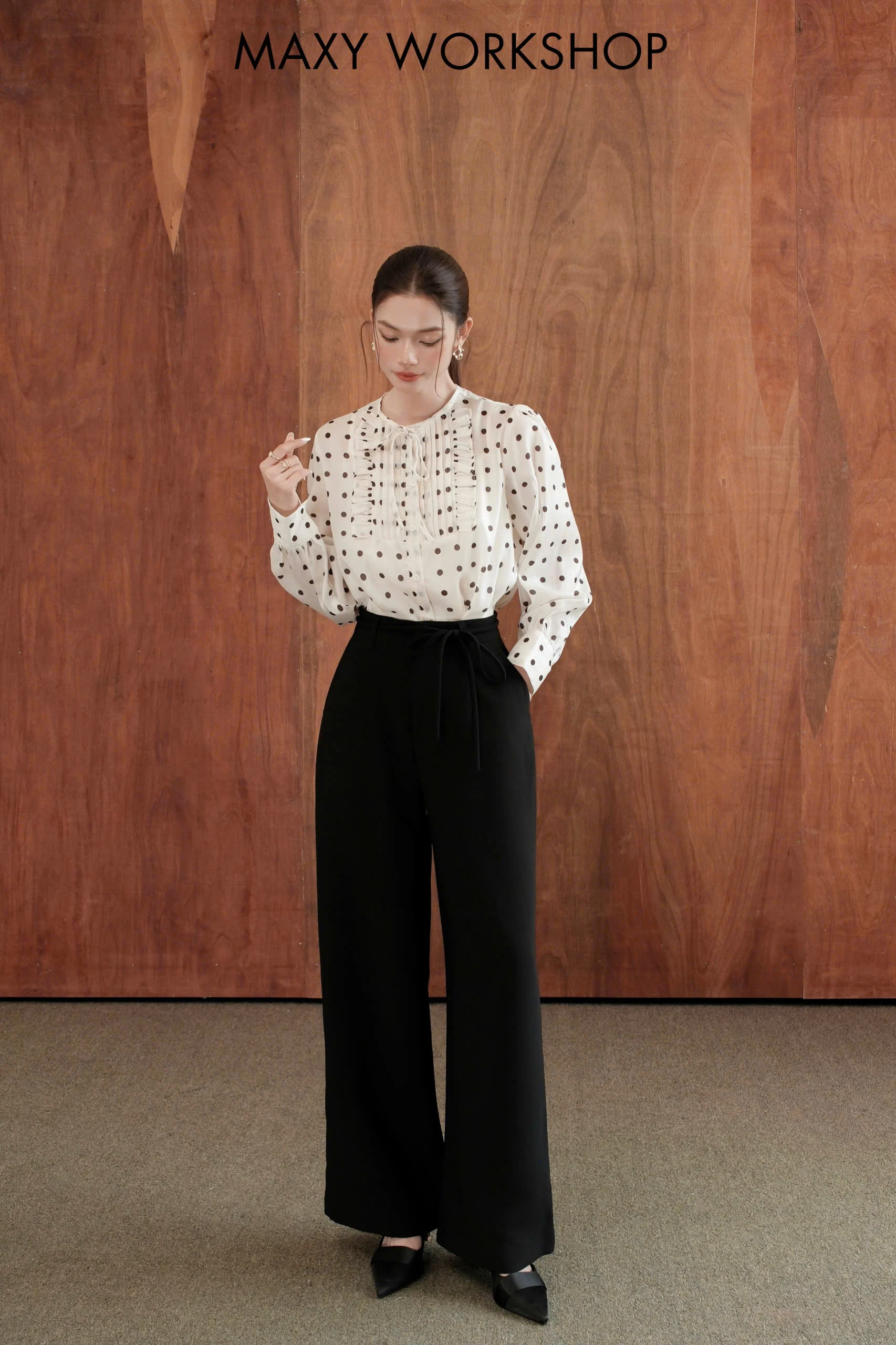 Quần dài BELT CULOTTES