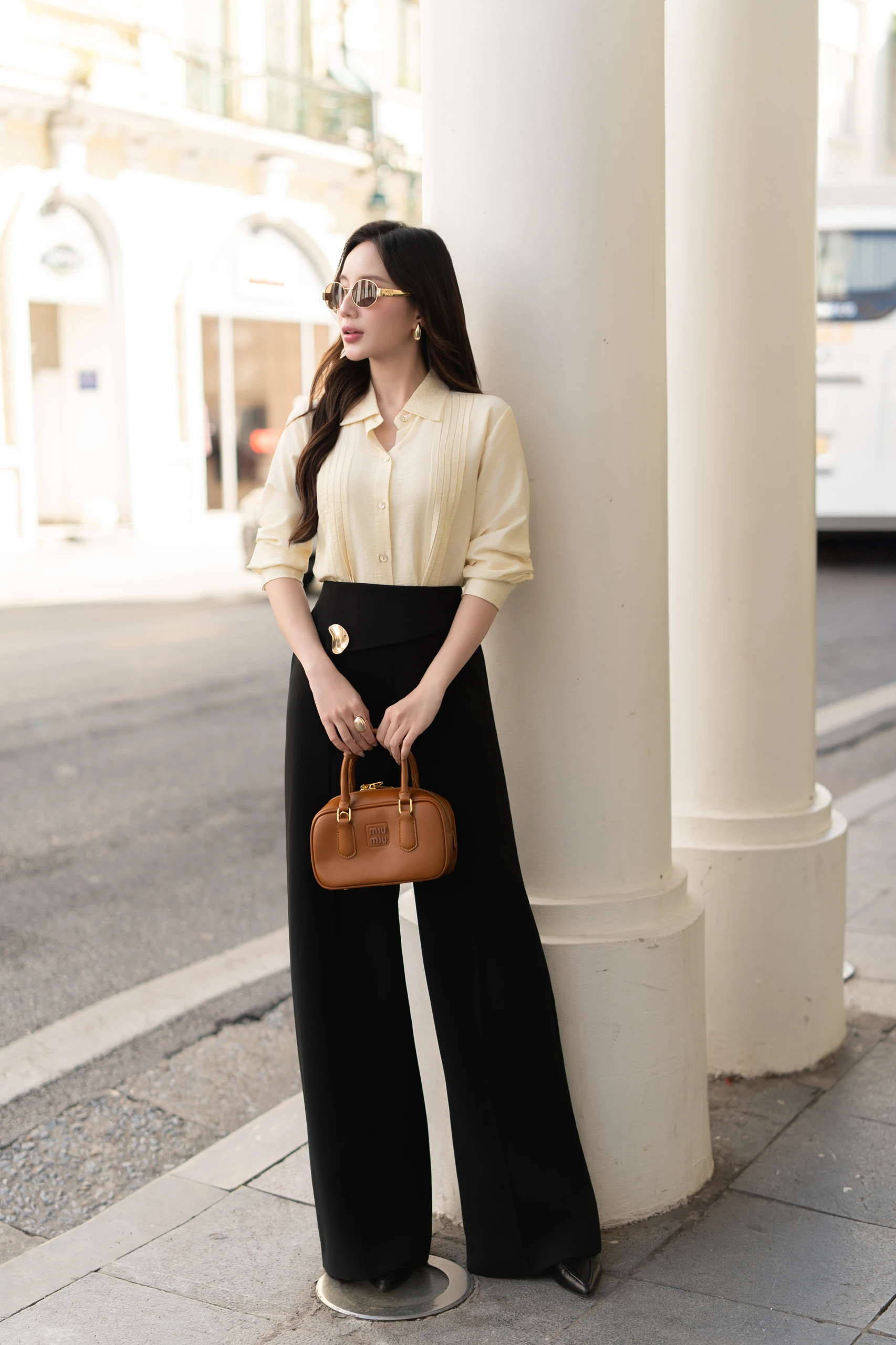 Quần dài CROSS-WAIST PANTS