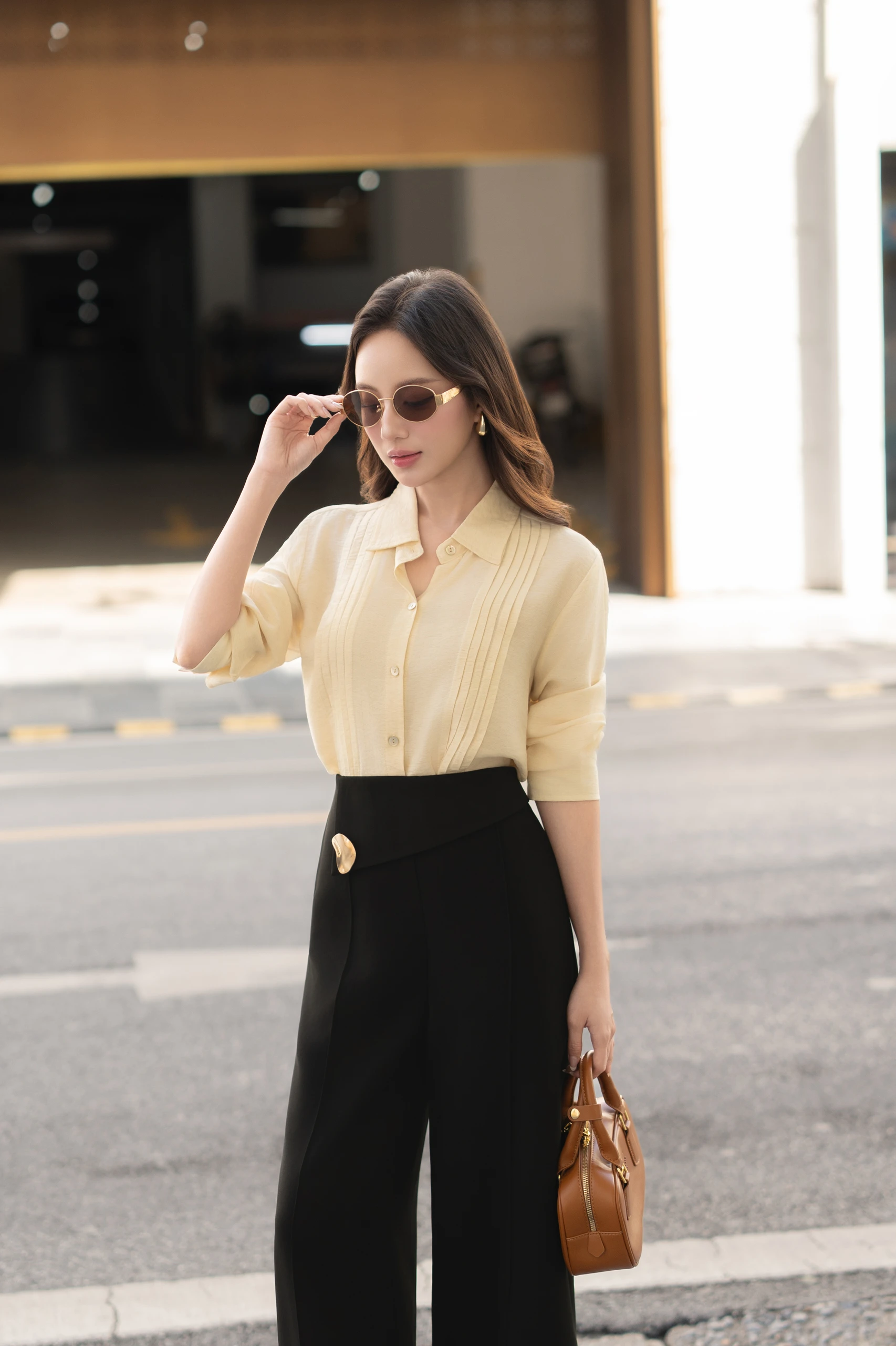 Quần dài CROSS-WAIST PANTS