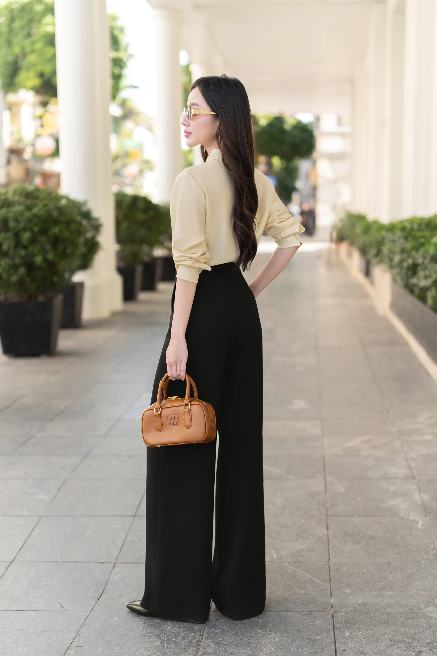 Quần dài CROSS-WAIST PANTS