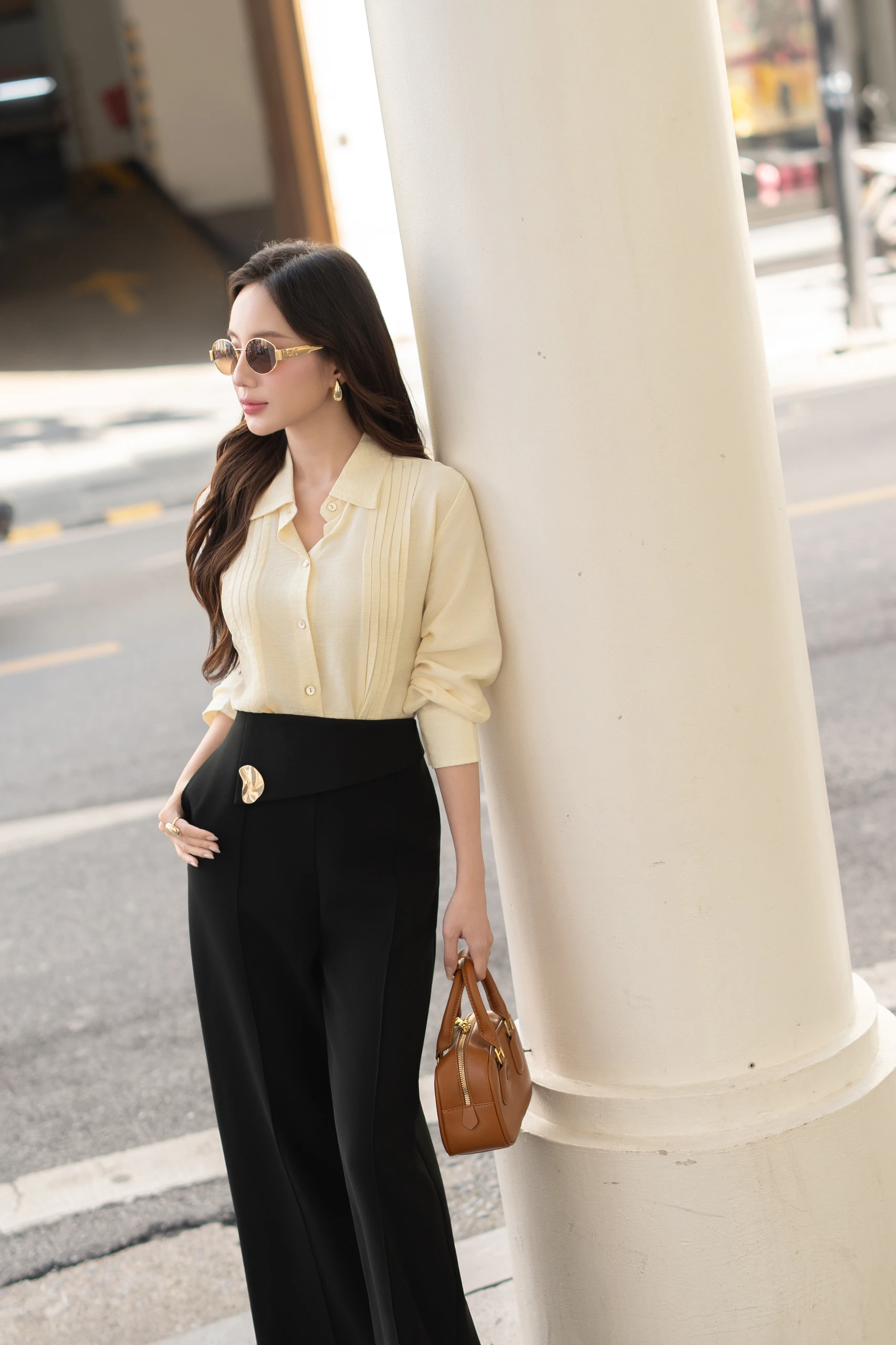 Quần dài CROSS-WAIST PANTS