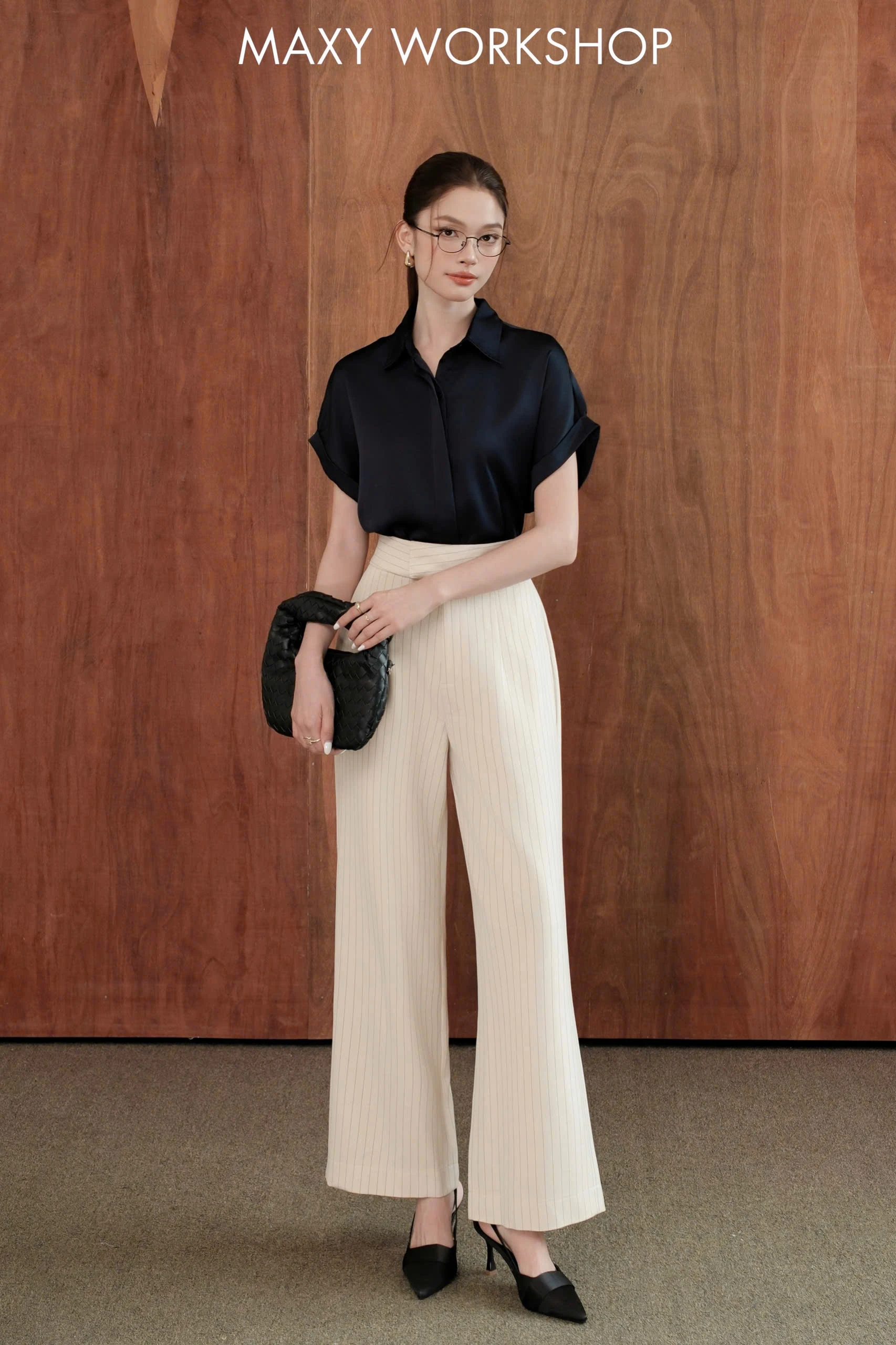 Quần HIGH-WAISTED CULOTTES