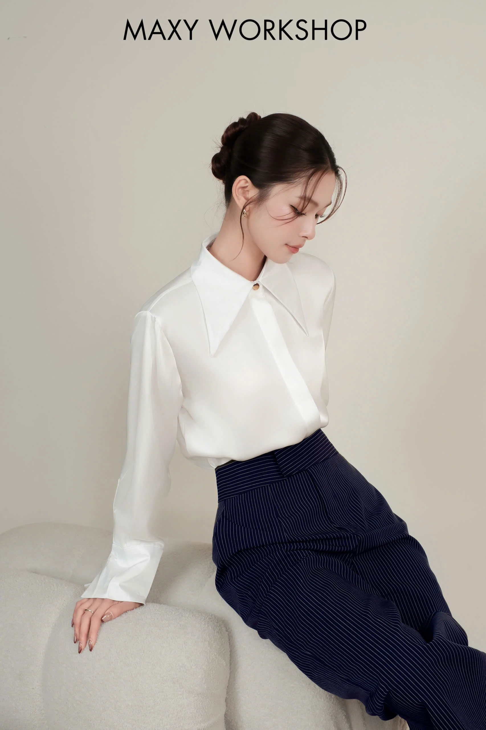 Quần dài HIGH-WAISTED CULOTTES