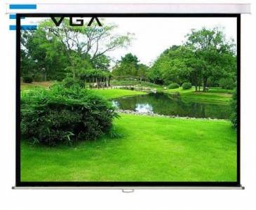 MÀN CHIẾU TREO TƯỜNG 70 INCH TỰ CUỐN E-VGA