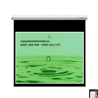 MÀN CHIẾU ĐIỆN 150 INCH ĐỘNG CƠ TUBULAR - MÃ PW150EST, TỈ LỆ 4 : 3