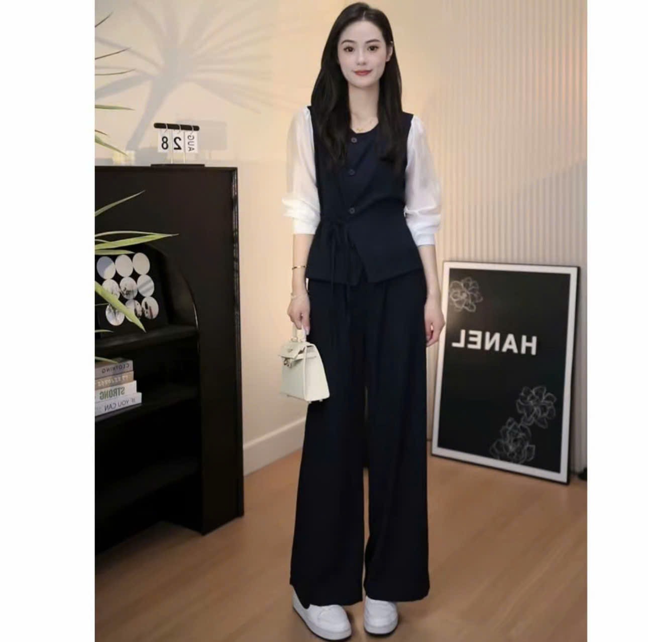 AH21 Áo hè cổ tròn tay phối tơ bigsize