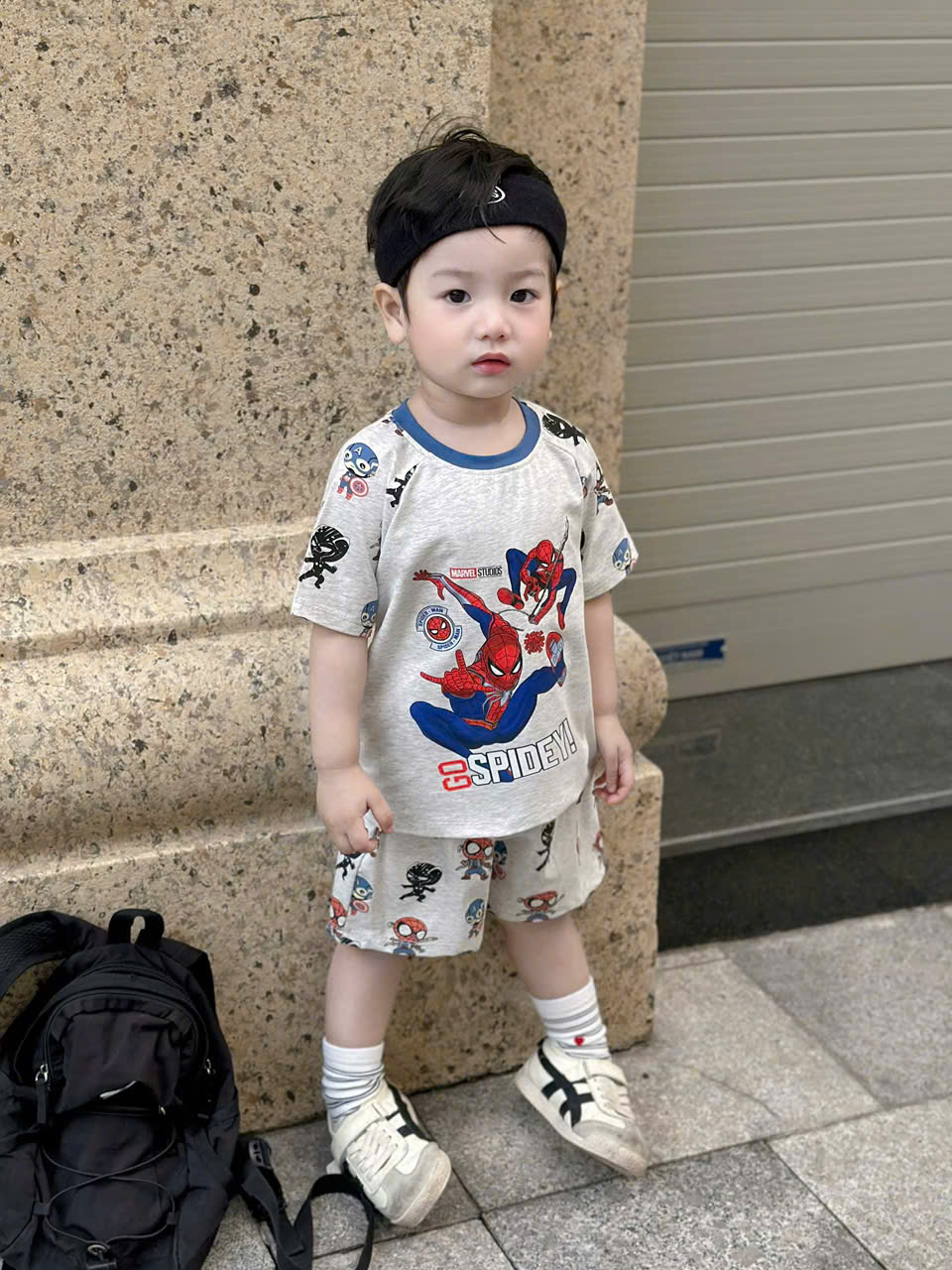 XẢ A04 - SET 2 BỘ SPIDER MAN XANH GHI