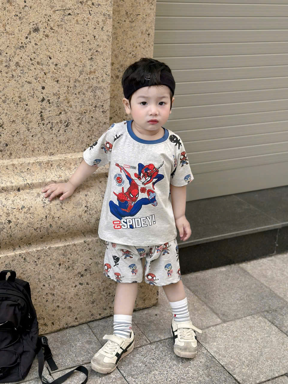 XẢ A04 - SET 2 BỘ SPIDER MAN XANH GHI