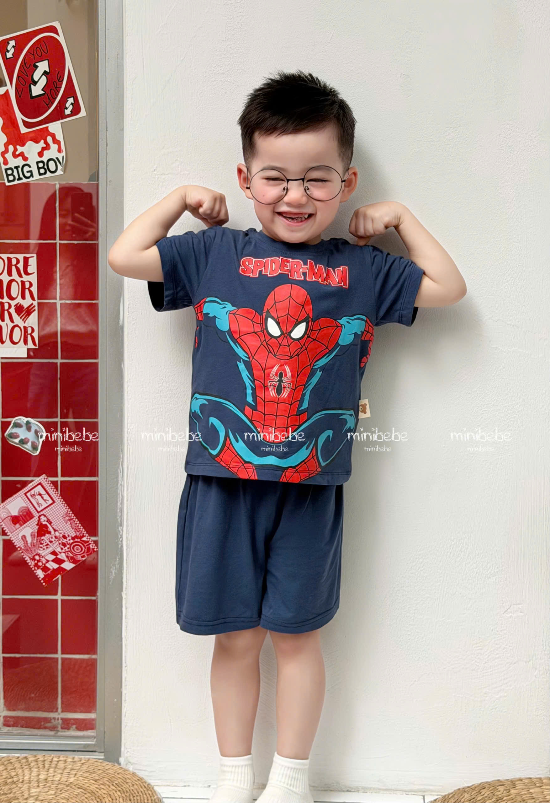 XẢ A134 - SET 2 BỘ SPIDERMEN ĐỎ THAN