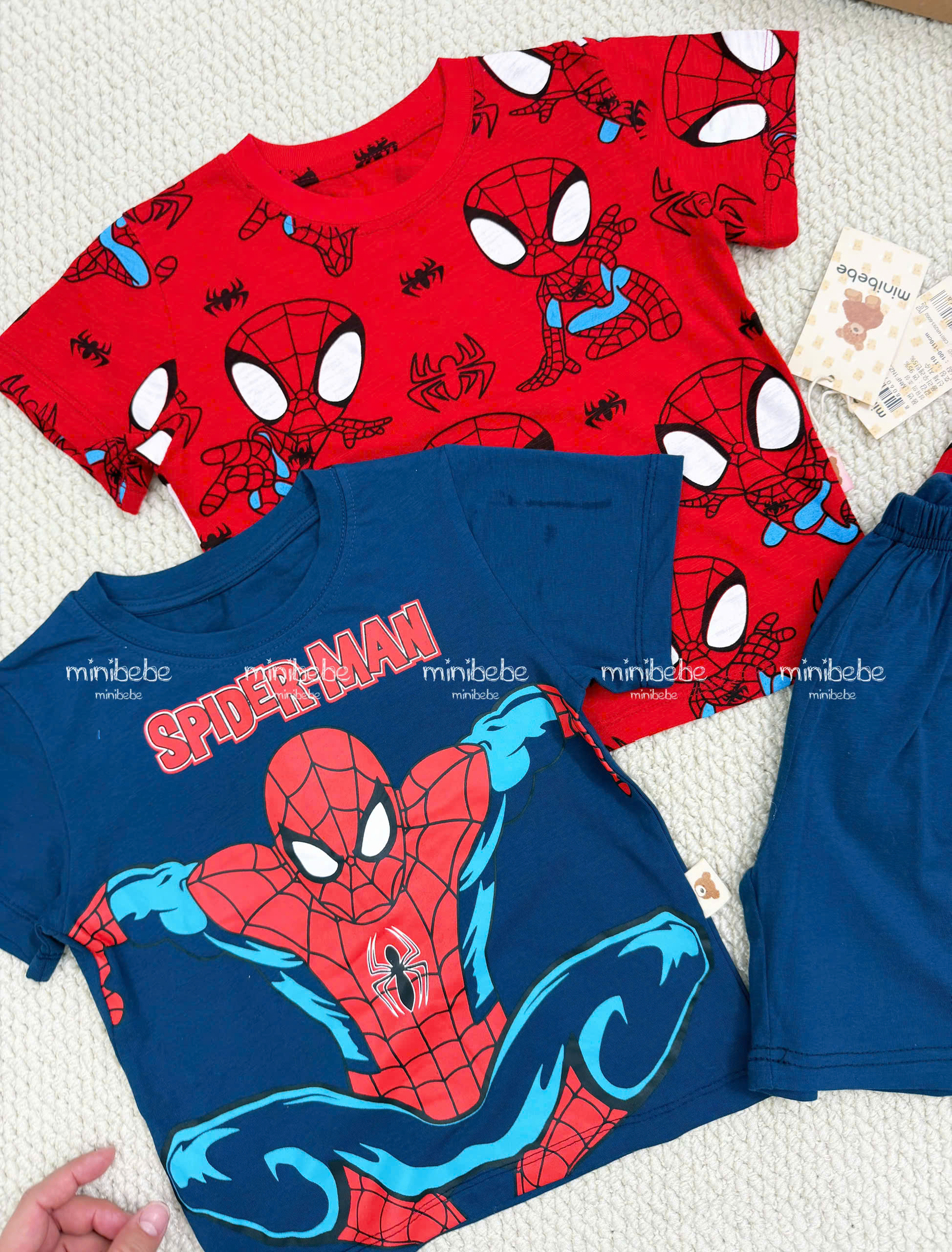 XẢ A134 - SET 2 BỘ SPIDERMEN ĐỎ THAN