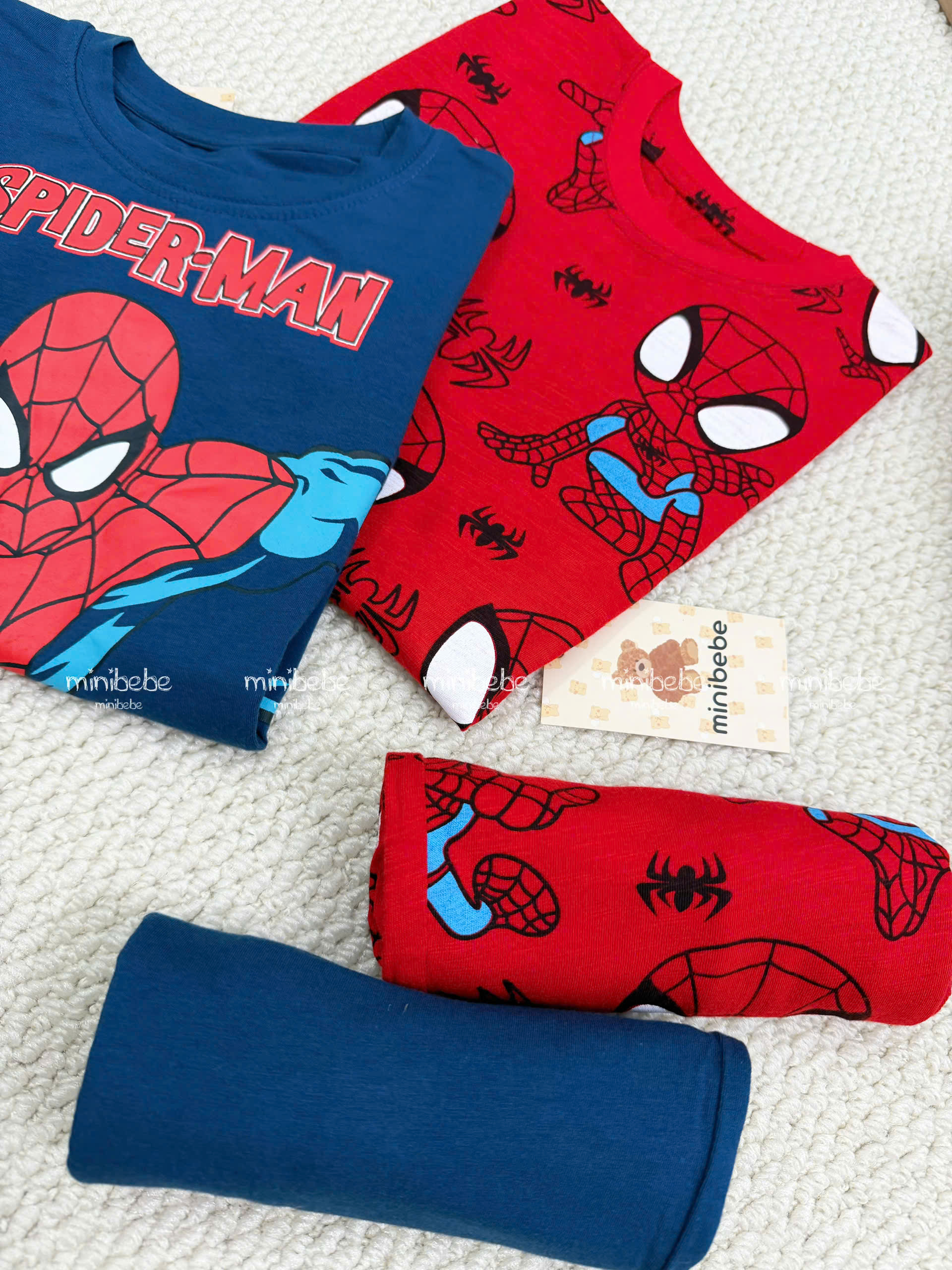 XẢ A134 - SET 2 BỘ SPIDERMEN ĐỎ THAN