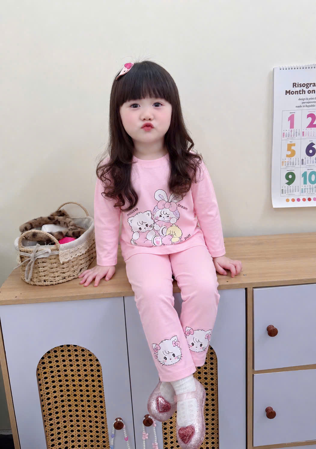 A150 - SET 2B CAMMY TONE HỒNG