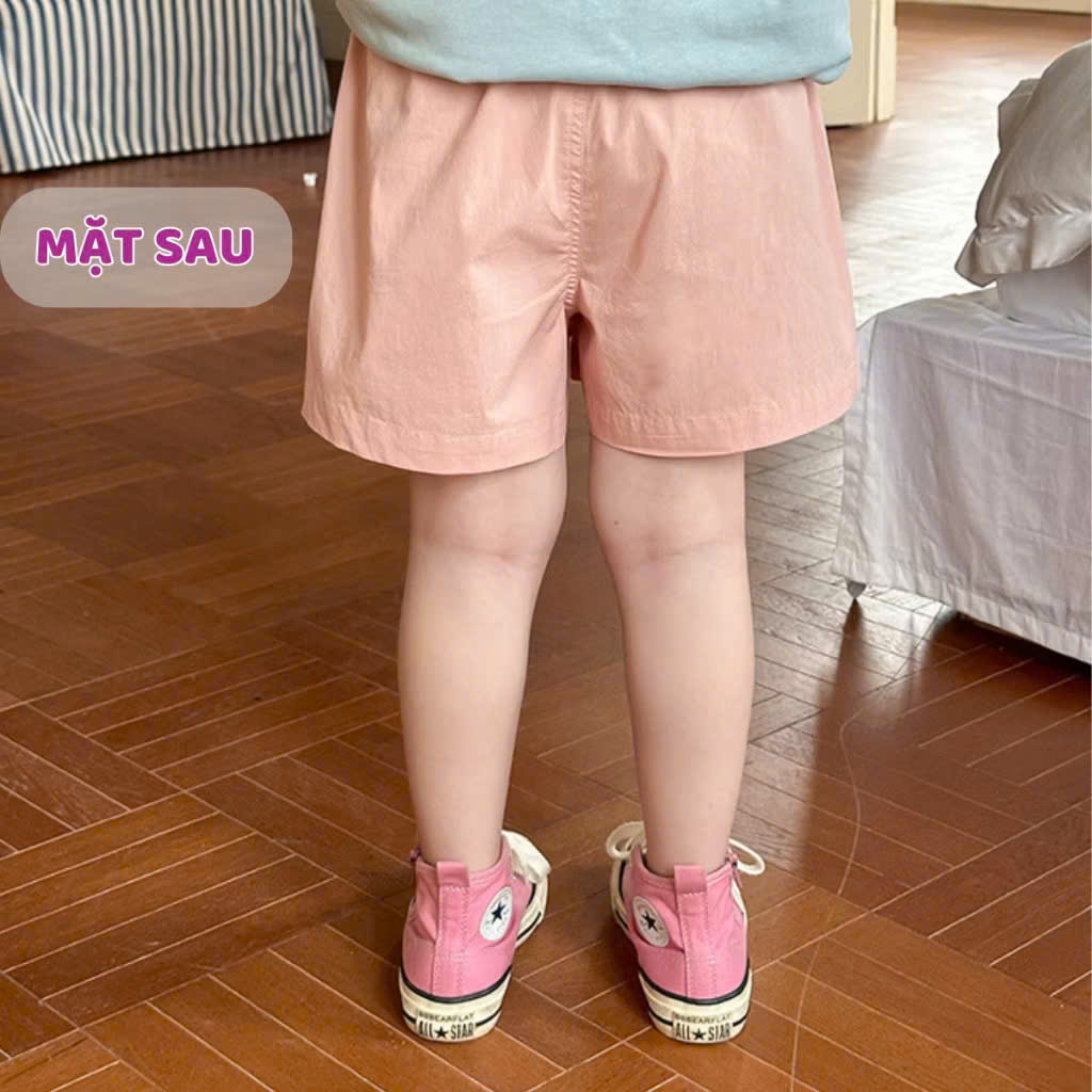 XẢ A150 - SET 3 QUẦN GIÓ DÂY RÚT EO HỒNG ĐỎ TRẮNG