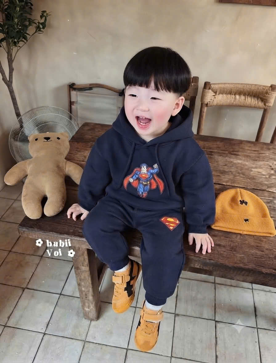A158 - BỘ NỈ THAN LOGO SPIDERMEN