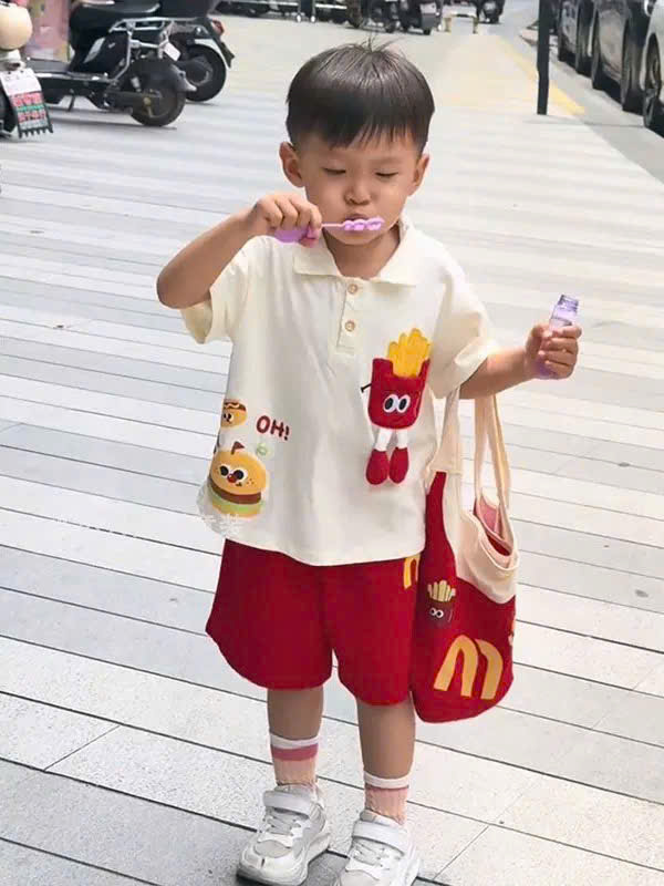 XẢ A192 - SET BỘ HUMBERGER MCDONALD KÈM TÚI
