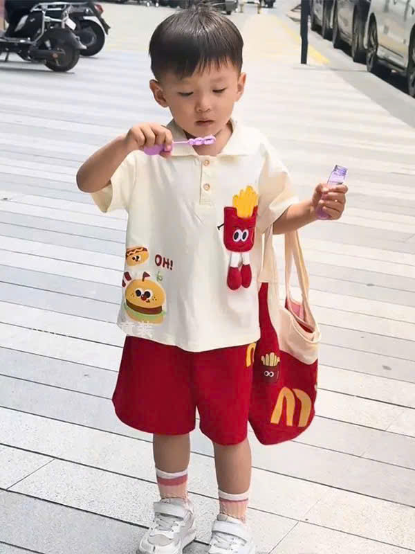 XẢ A192 - SET BỘ HUMBERGER MCDONALD KÈM TÚI