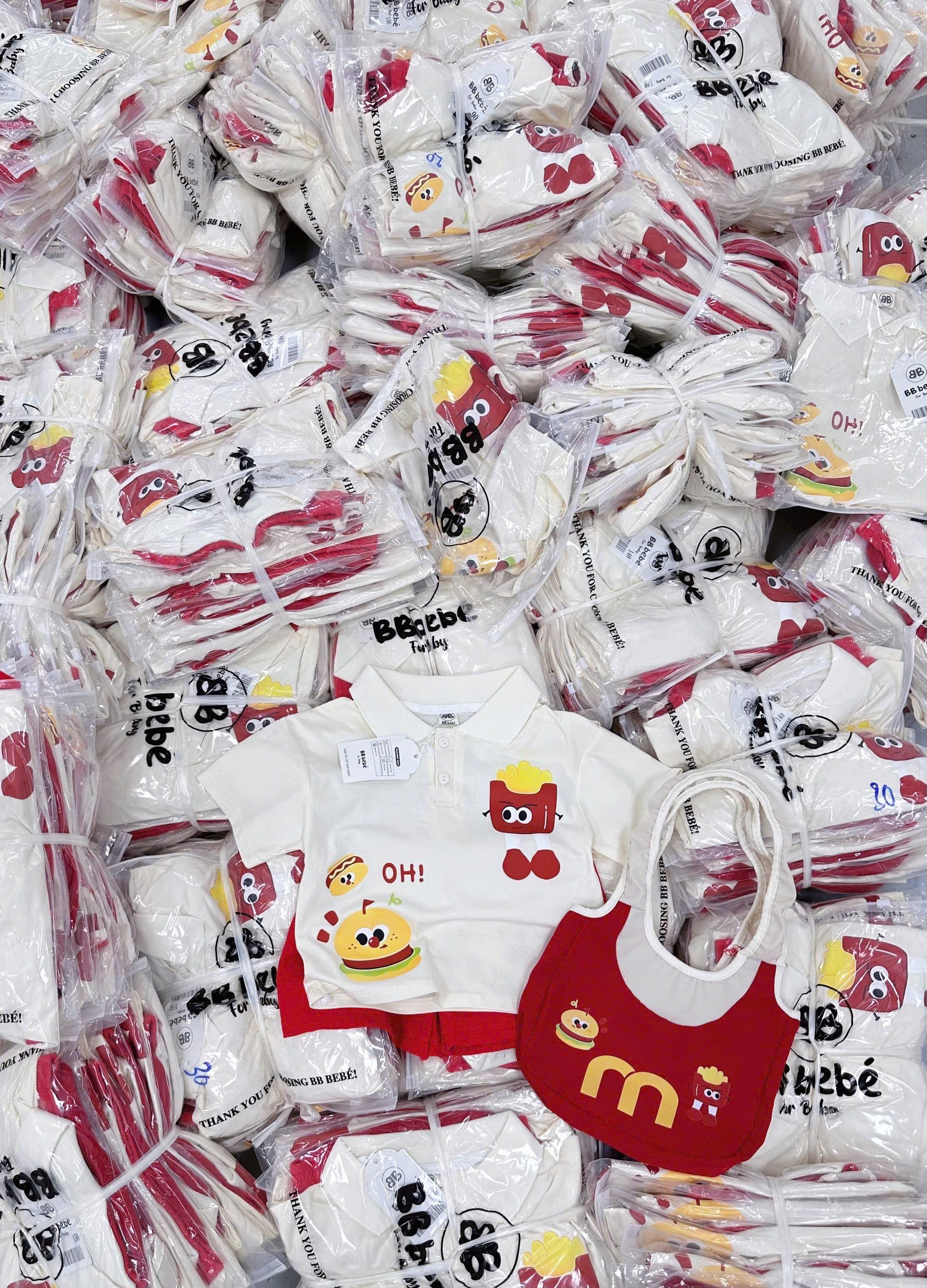 XẢ A192 - SET BỘ HUMBERGER MCDONALD KÈM TÚI