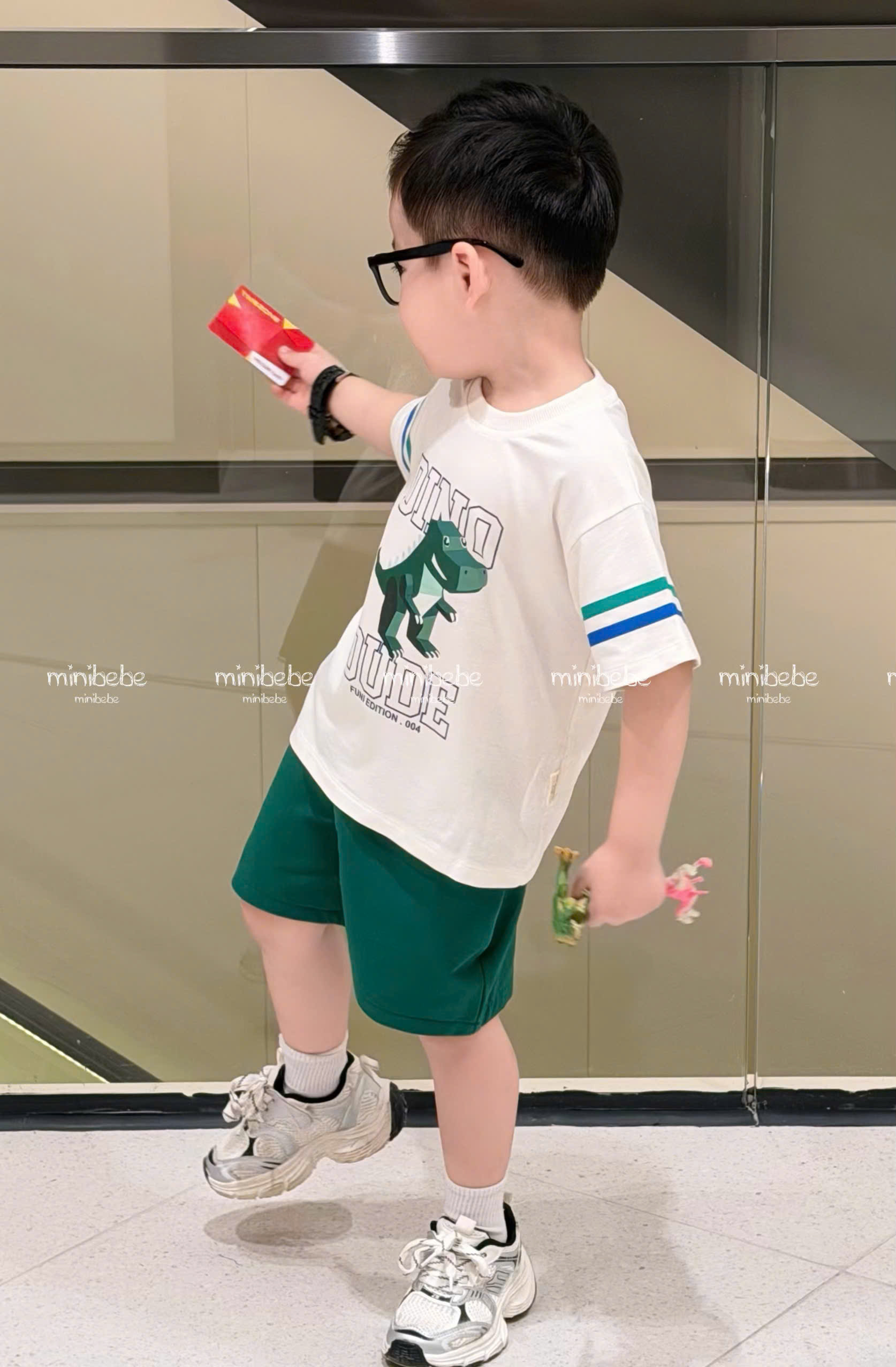 XẢ A196 - SET BỘ KHỦNG LONG DUDE XANH